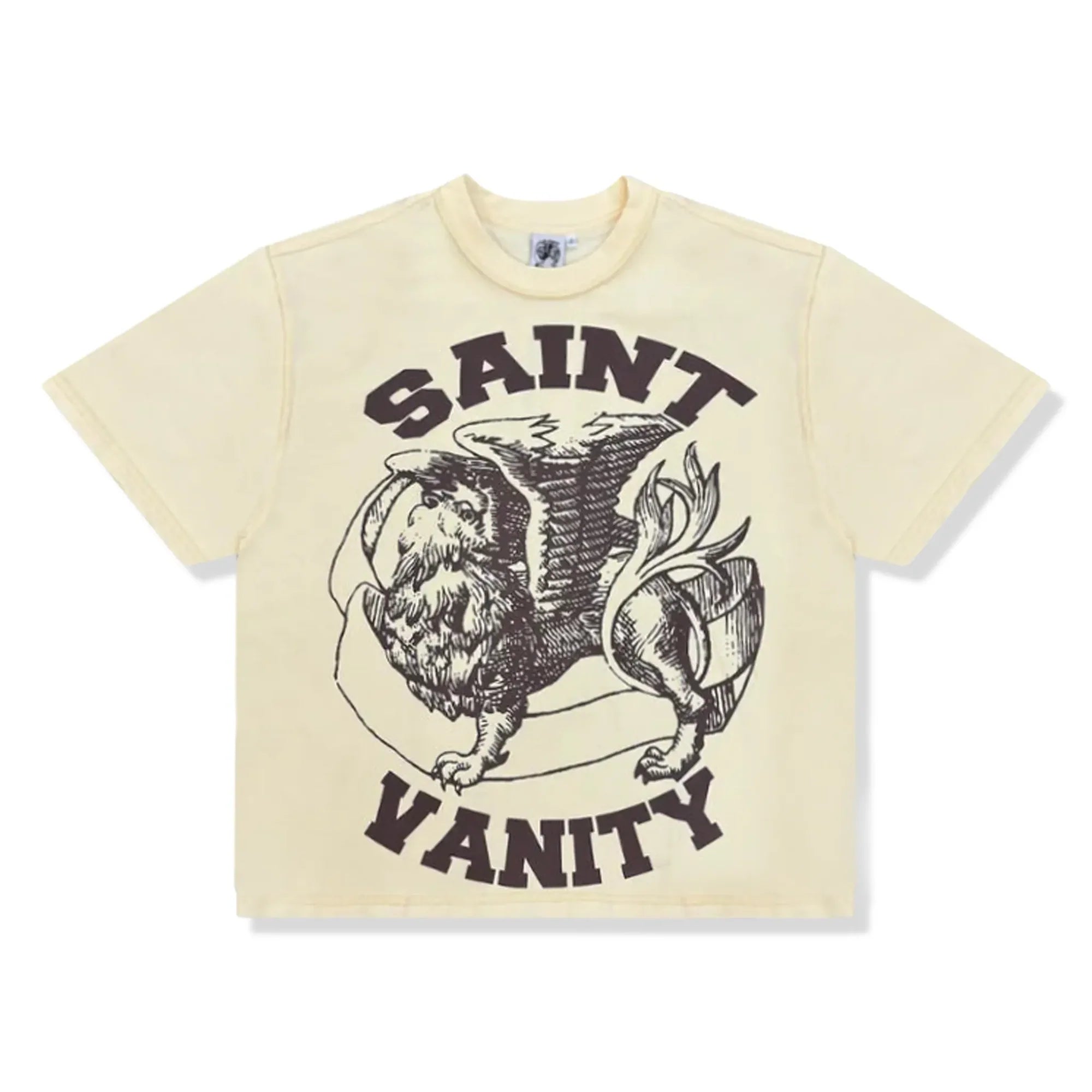Griffin Cream Brown T-Shirt