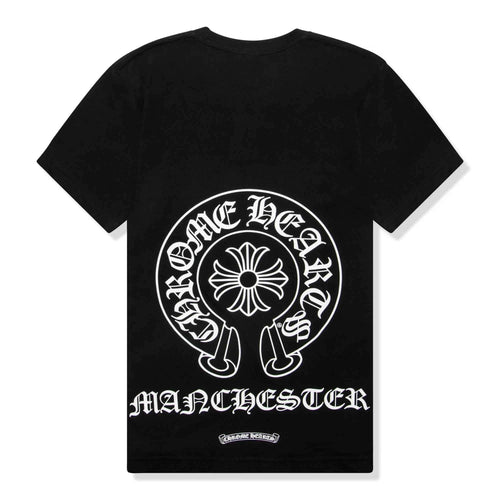 Chrome Hearts Manchester Exclusive Horse Shoe Pocket Logo Black T Shirt
