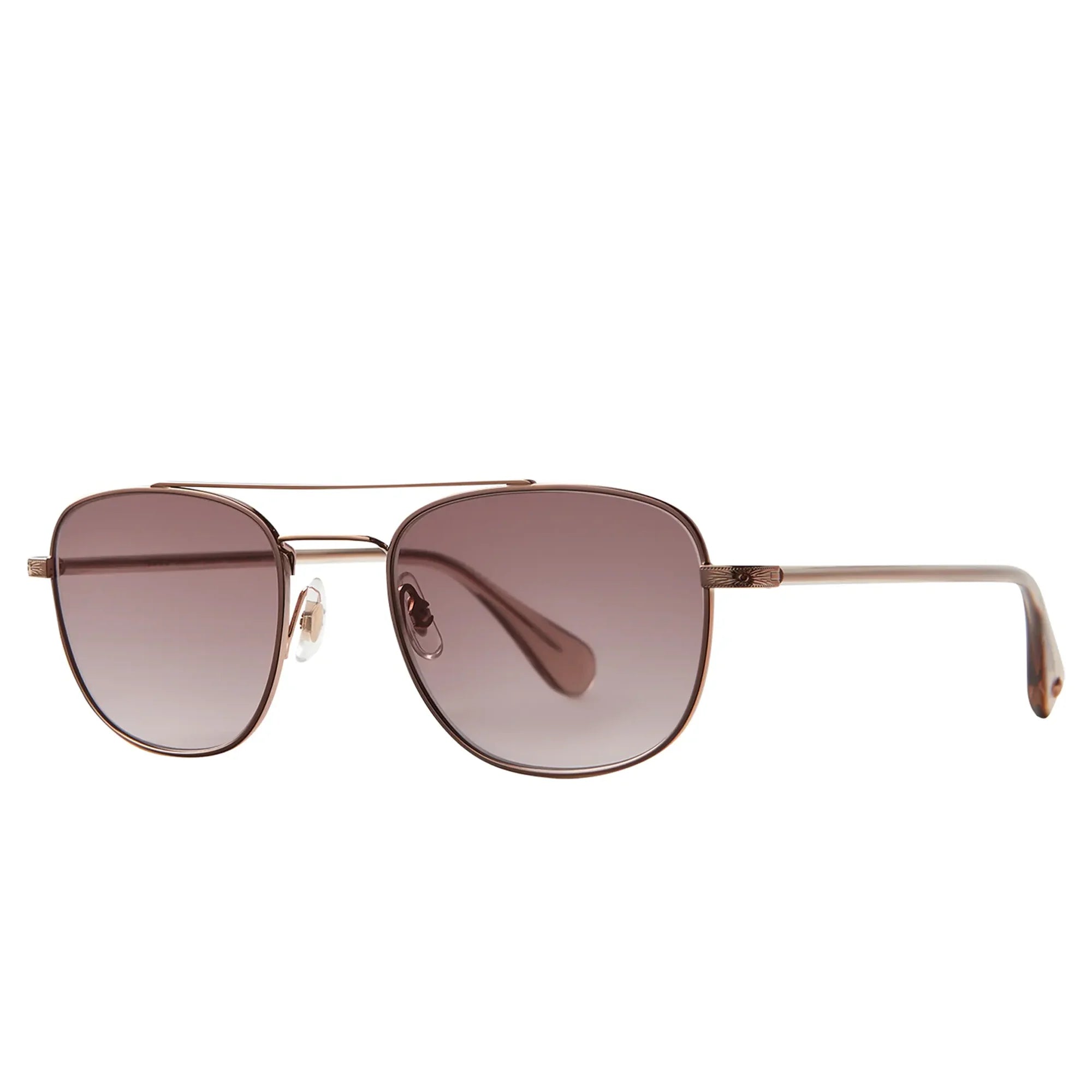 Club House II Sun Rose Gold Brew Plum Gradient Sunglasses