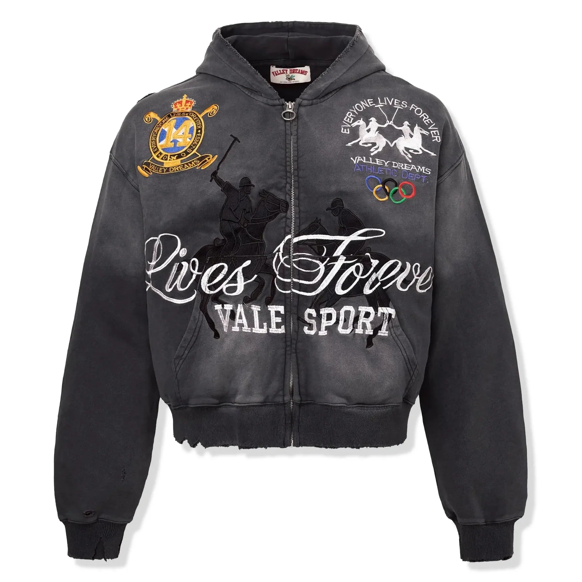 Valley Dreams Blackrock Zip-Up Hoodie