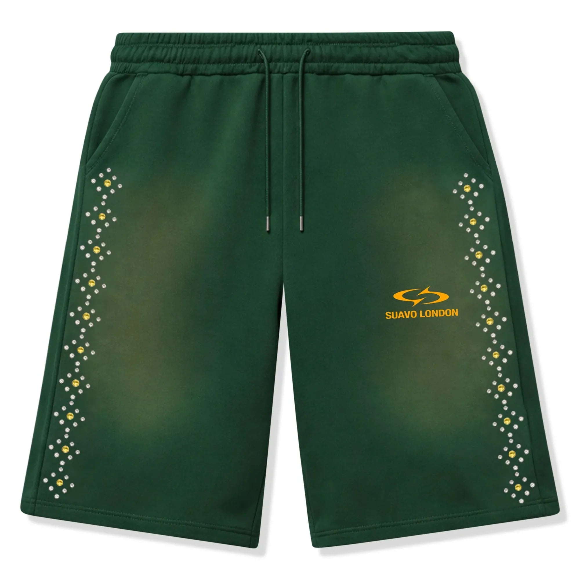 Sudded Green Shorts
