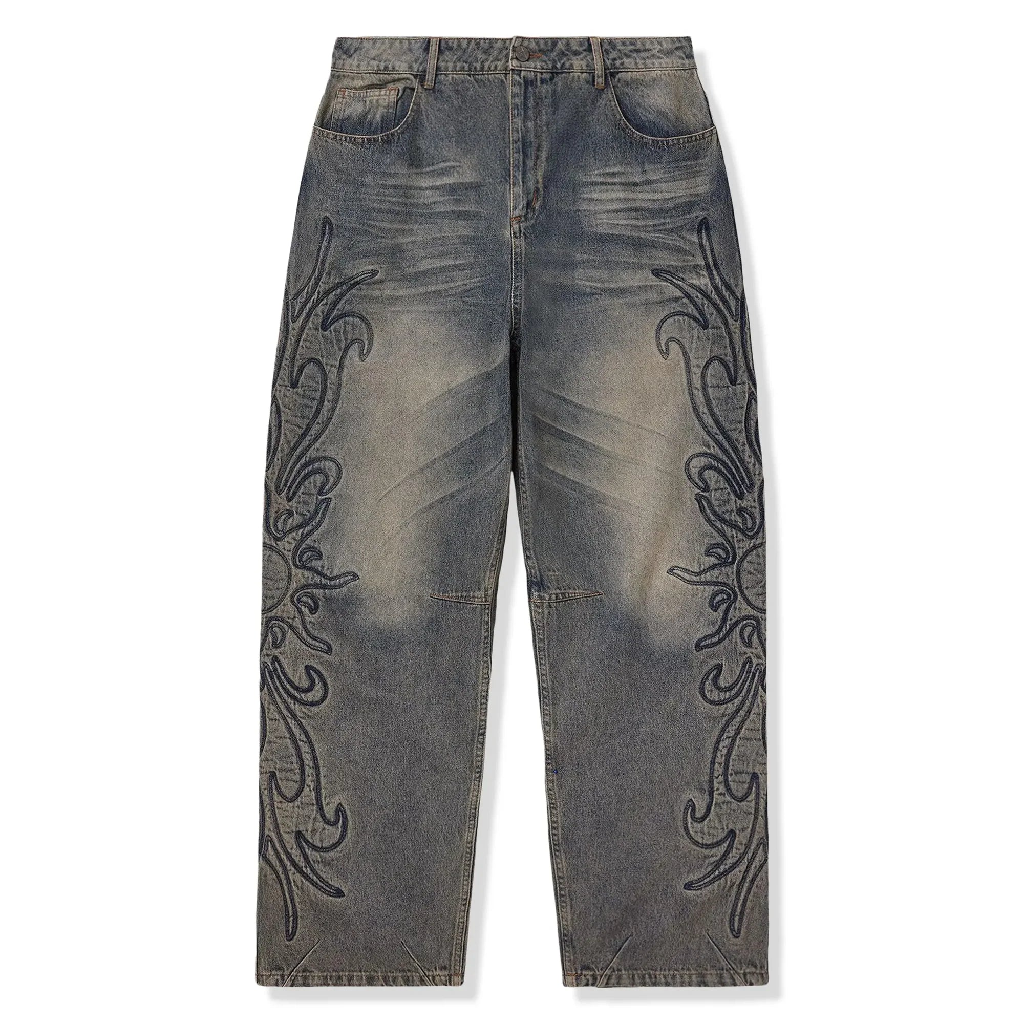 Flare Light Rinse Denim Jeans