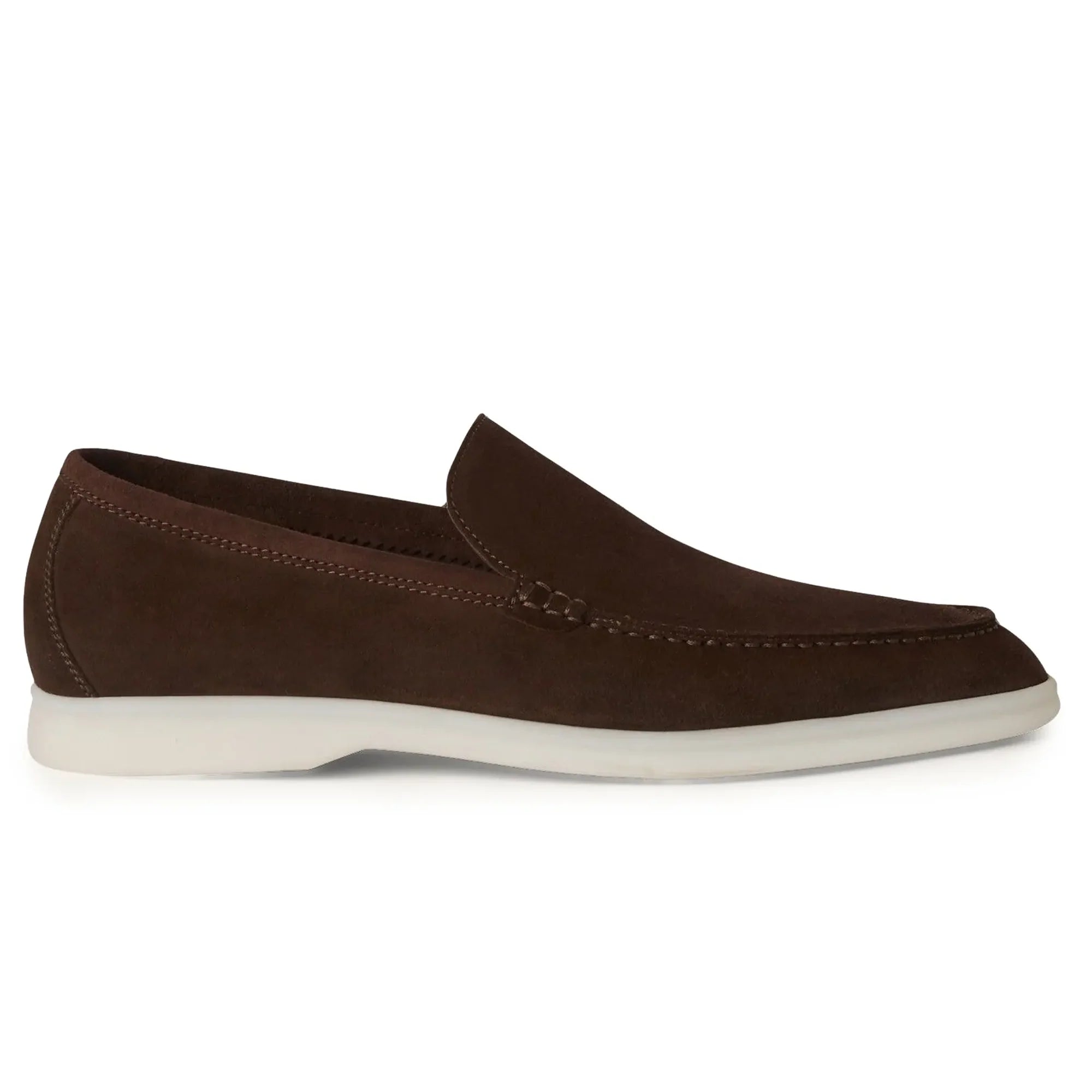 Summer Walk Suede Chocolate Loafers