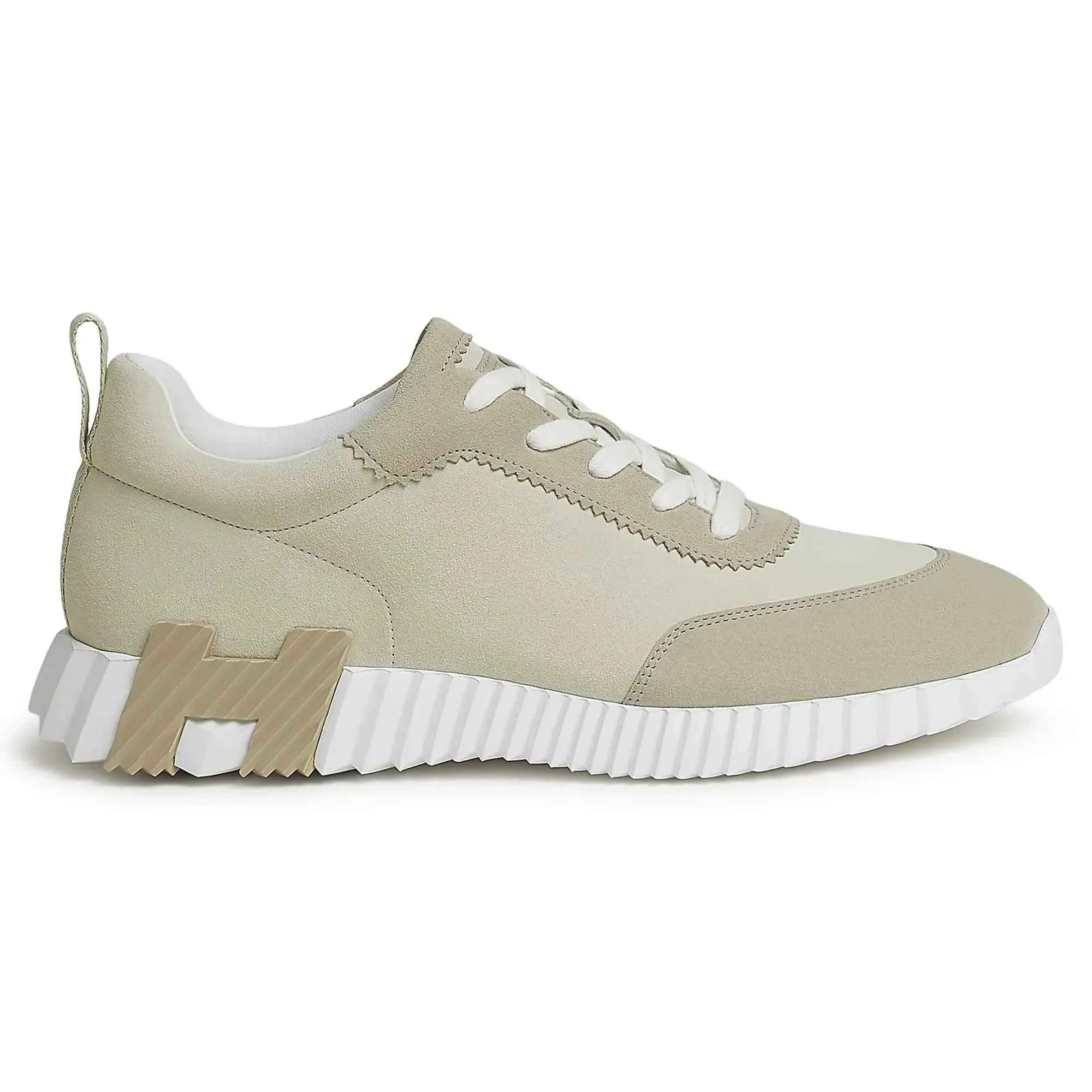 Hermes Paris Bouncing Sneaker Beige Glaise Beige Esquisse