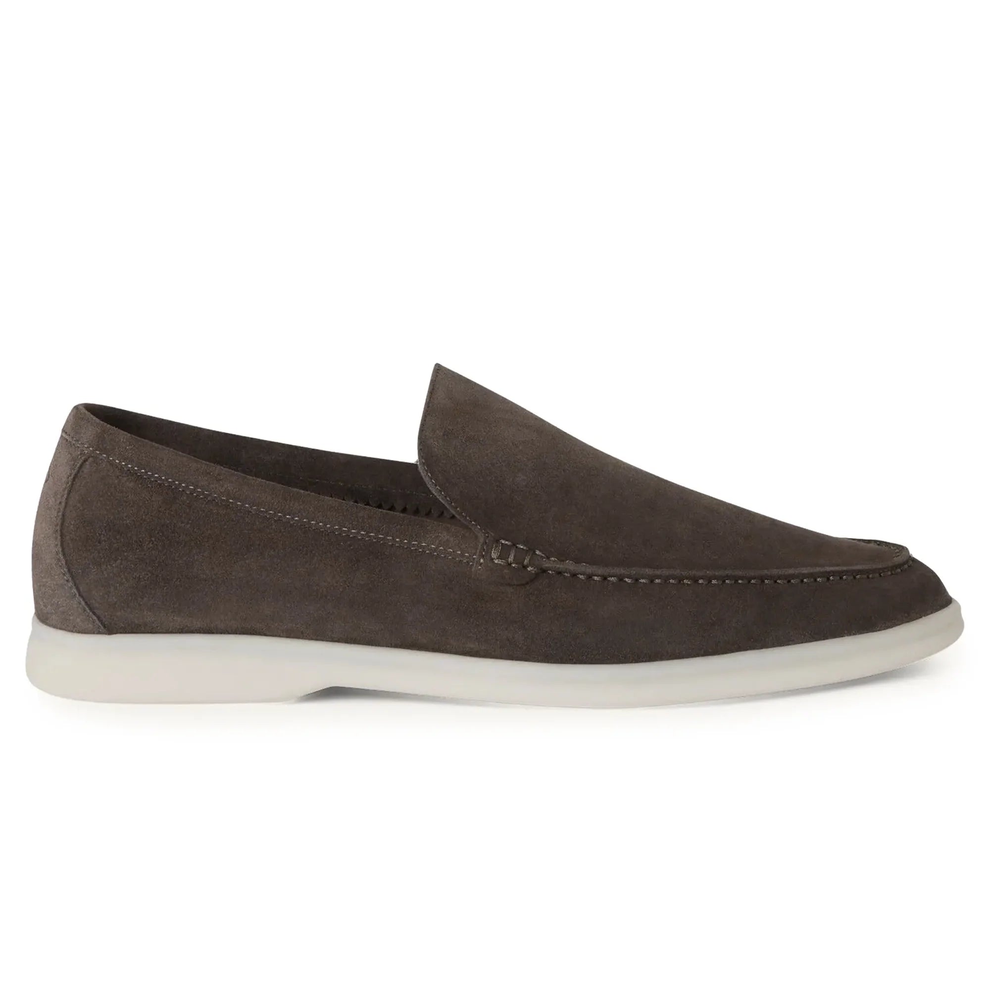 Summer Walk Suede Warm Grey Loafers