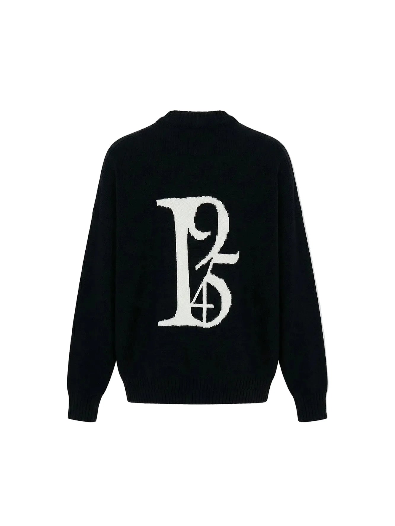 1954 Oversized Black Sweatshirt