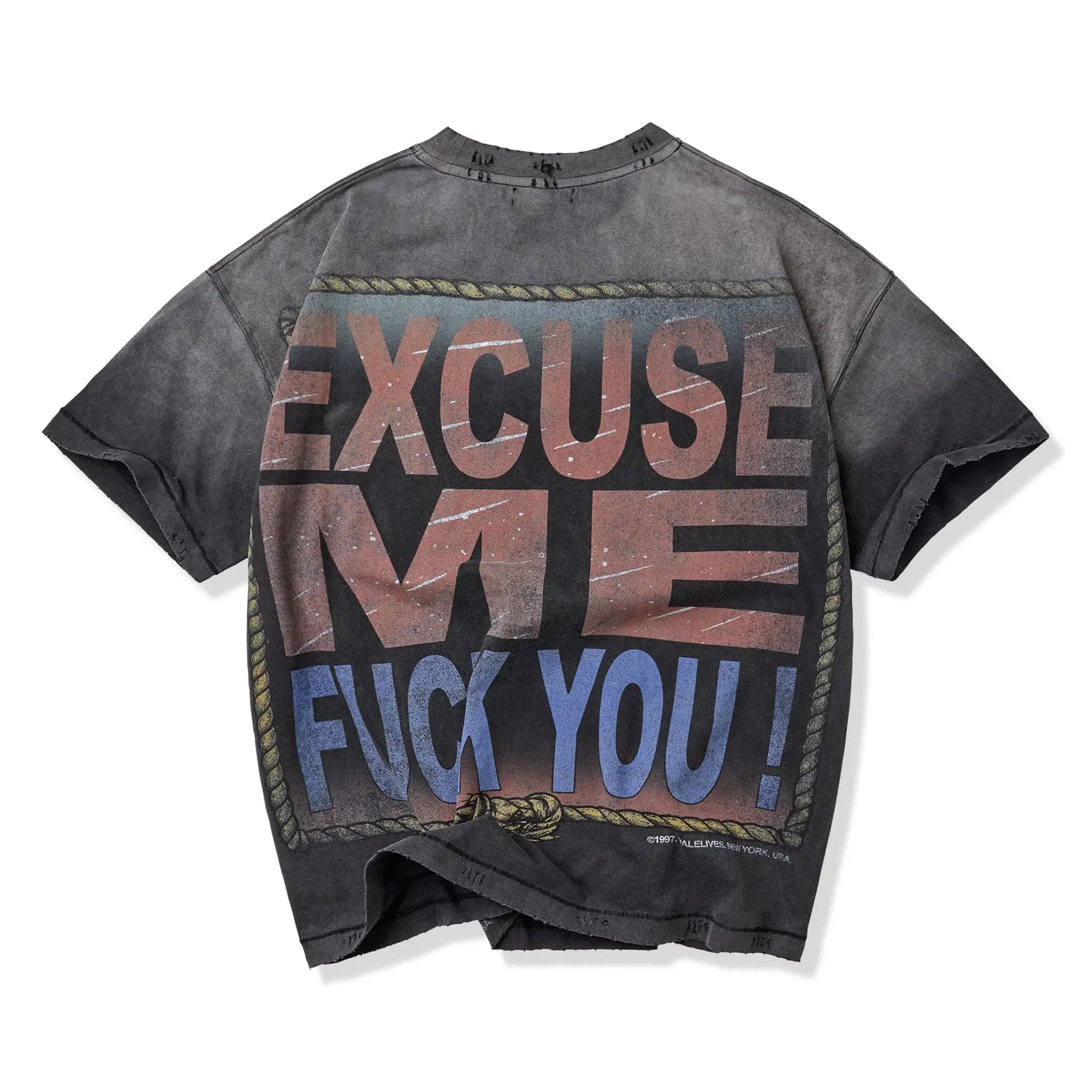 F You Black T-Shirt