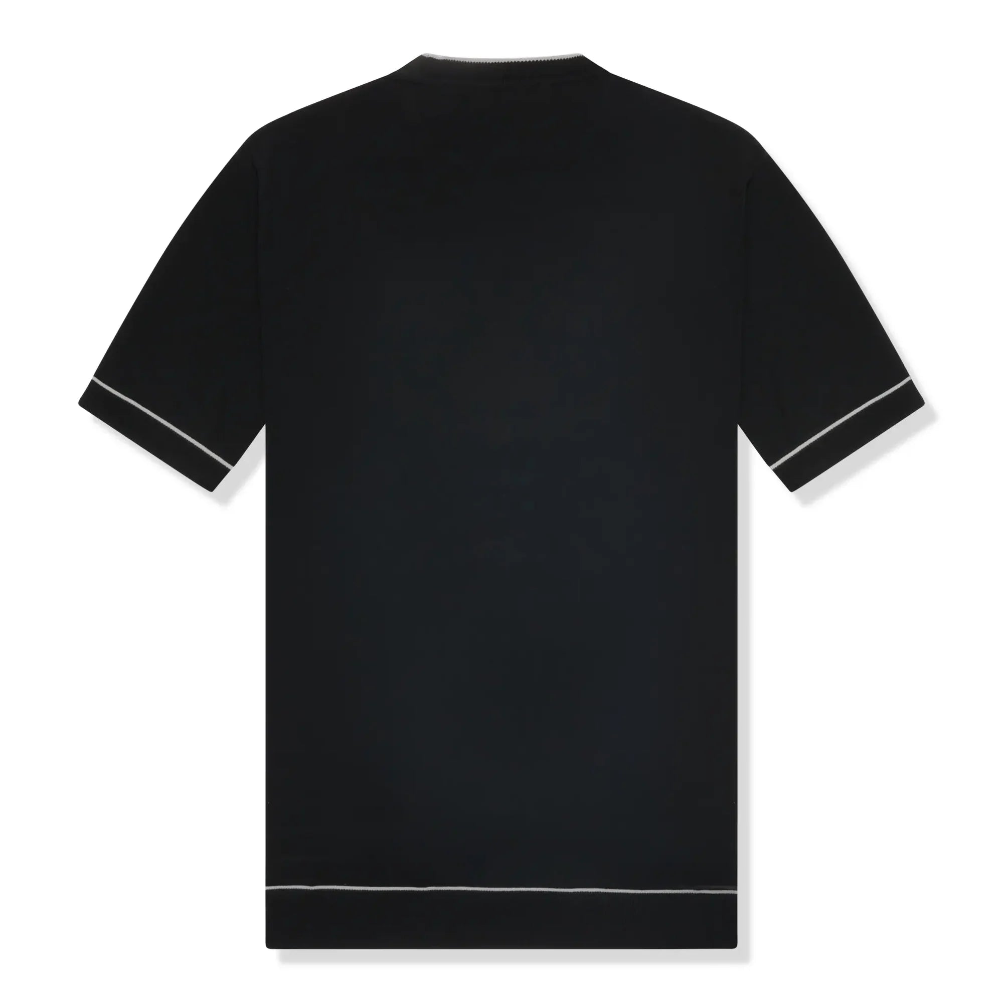 Rayon Knit Black T-Shirt