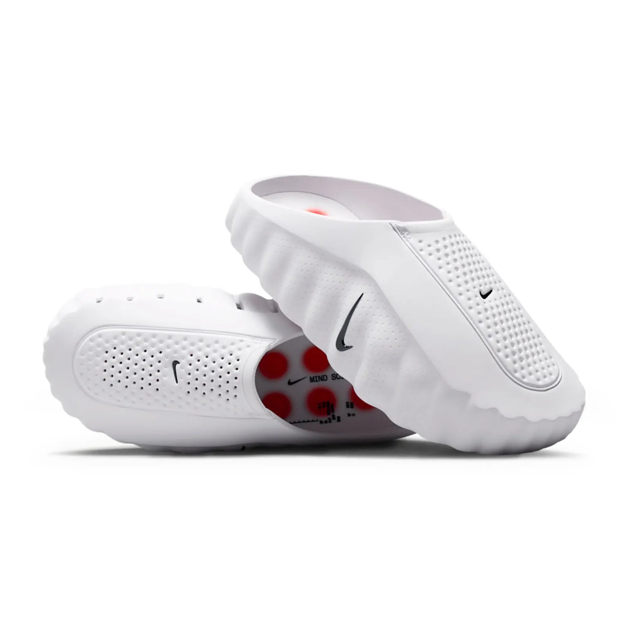 Mind 001 Pregame White Speed Red Mules