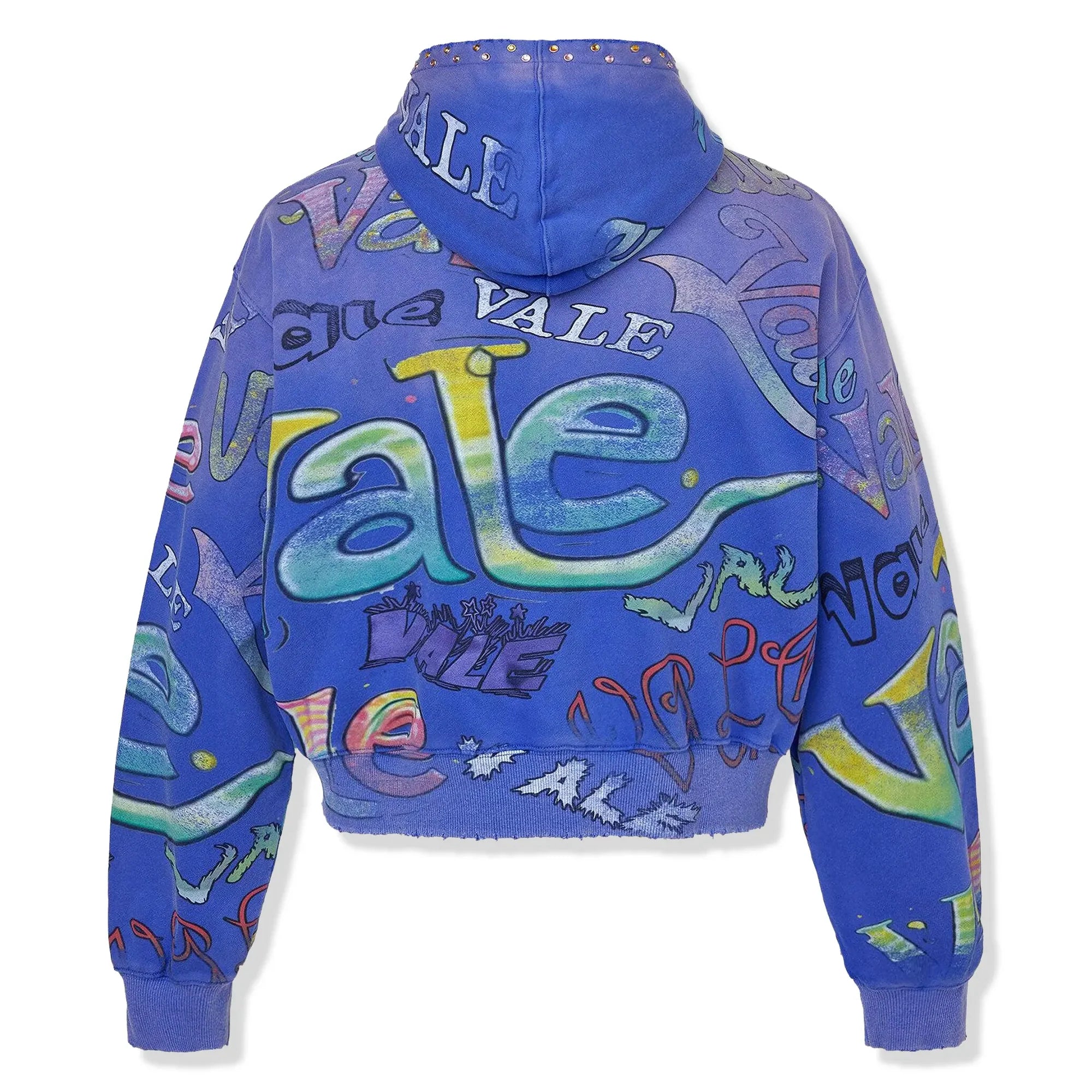 Valley Dreams Iceberg Blue Zip-Up Hoodie