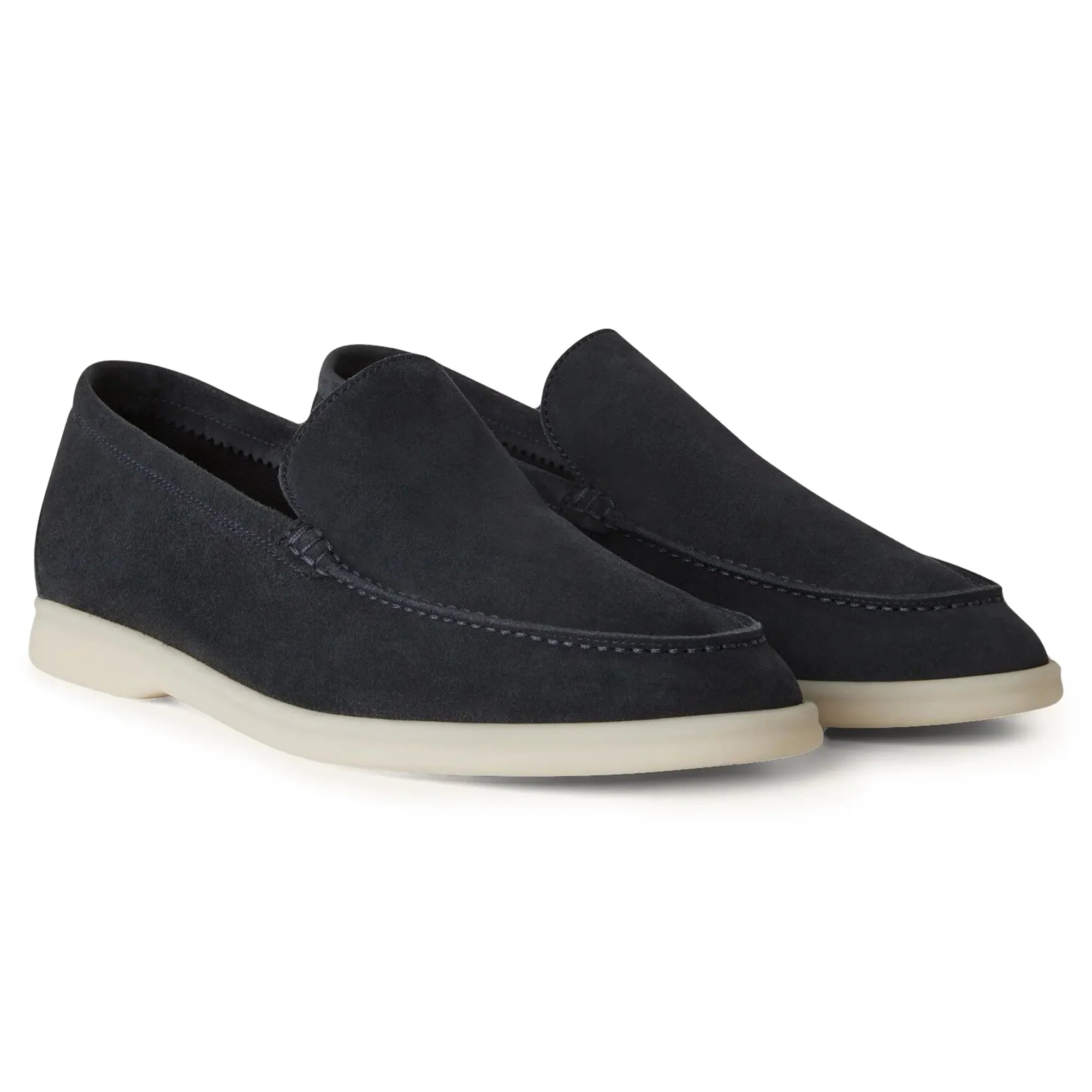 Summer Walk Suede Classic Blue Loafers