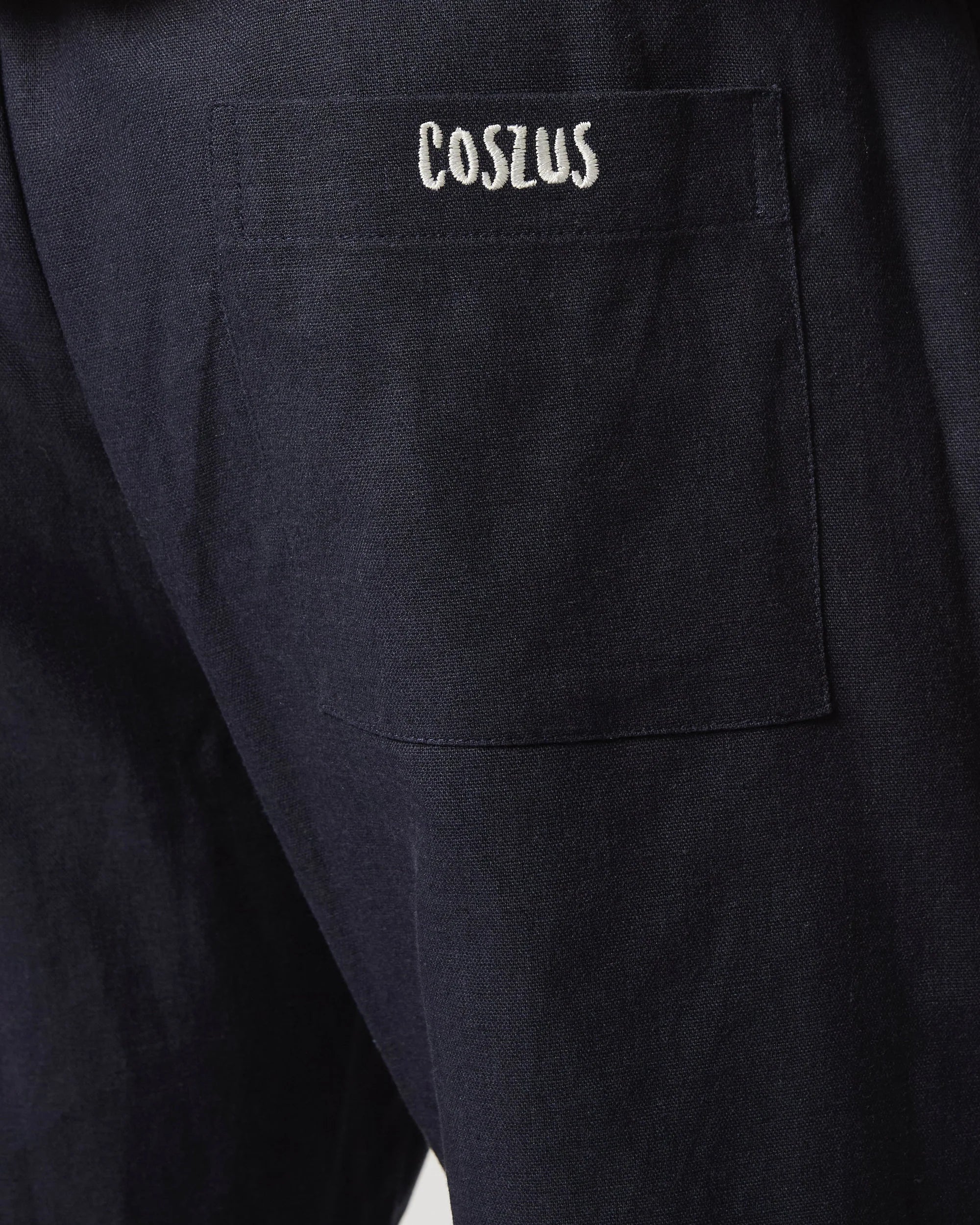 Relaxed Linen Natural Trousers