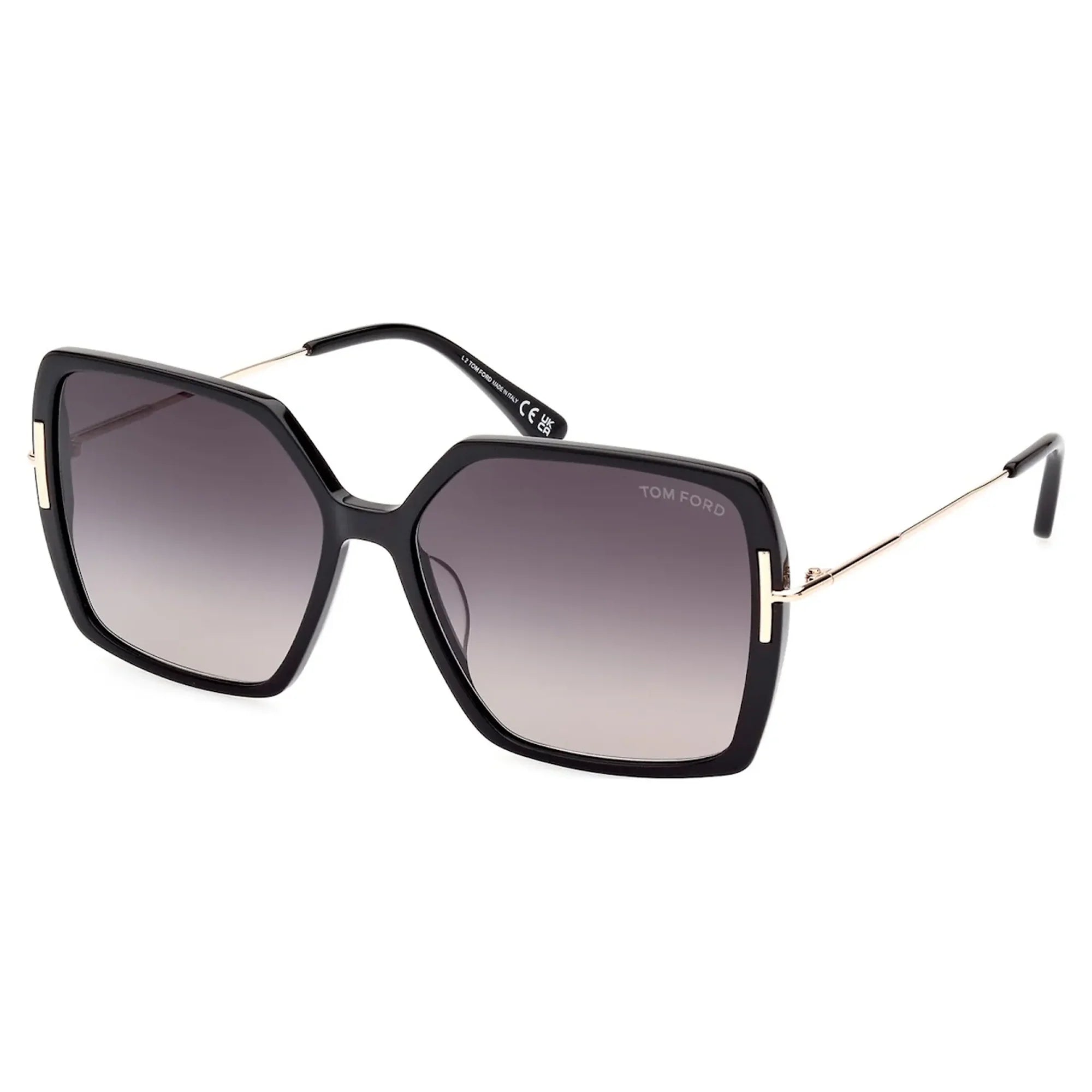 Joanna FT1039 01B 59 Black Sunglasses