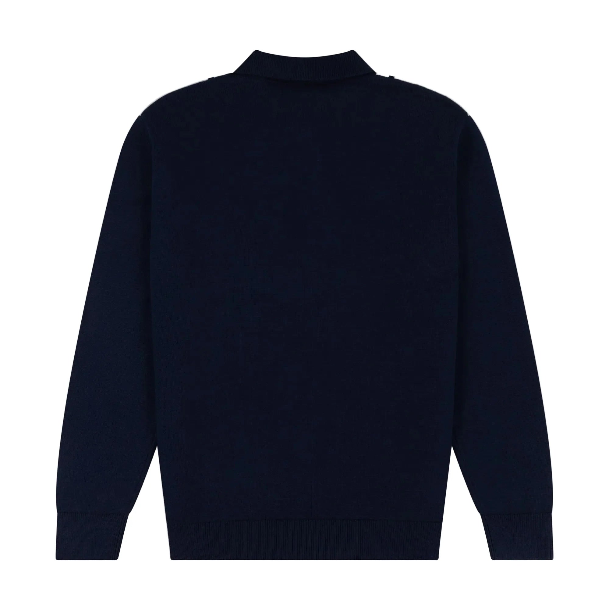 Alma De Ace Adoria Knitted Navy Cream Shirt