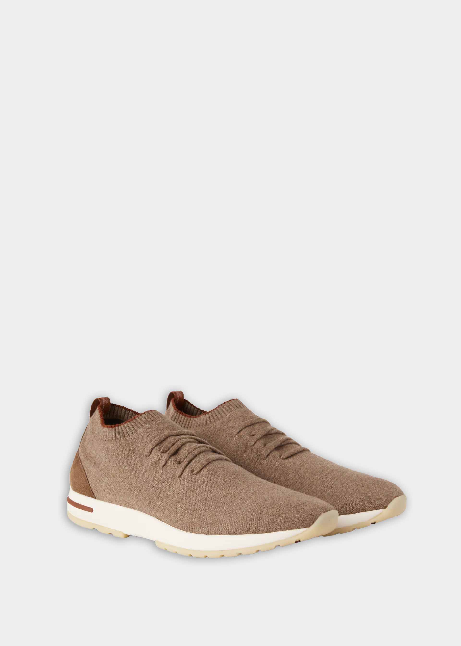 Loro 360 LP Flexy Walk Sneaker Grain Brown Melange