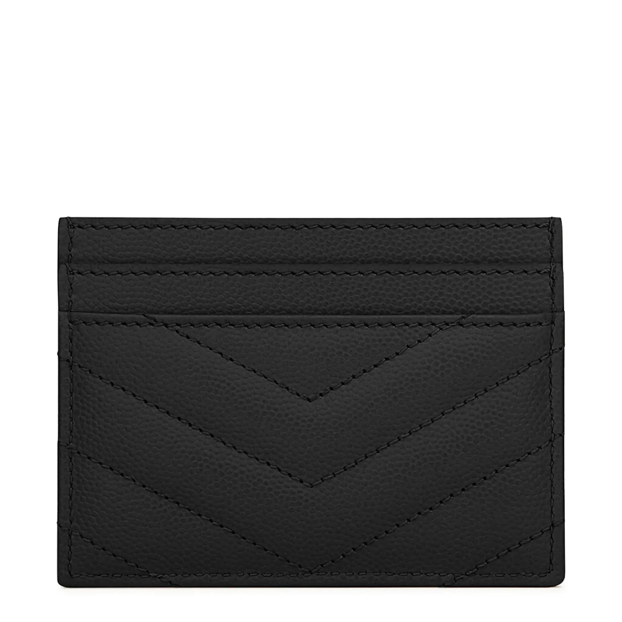 Cassandre Matelassé Black Card Case
