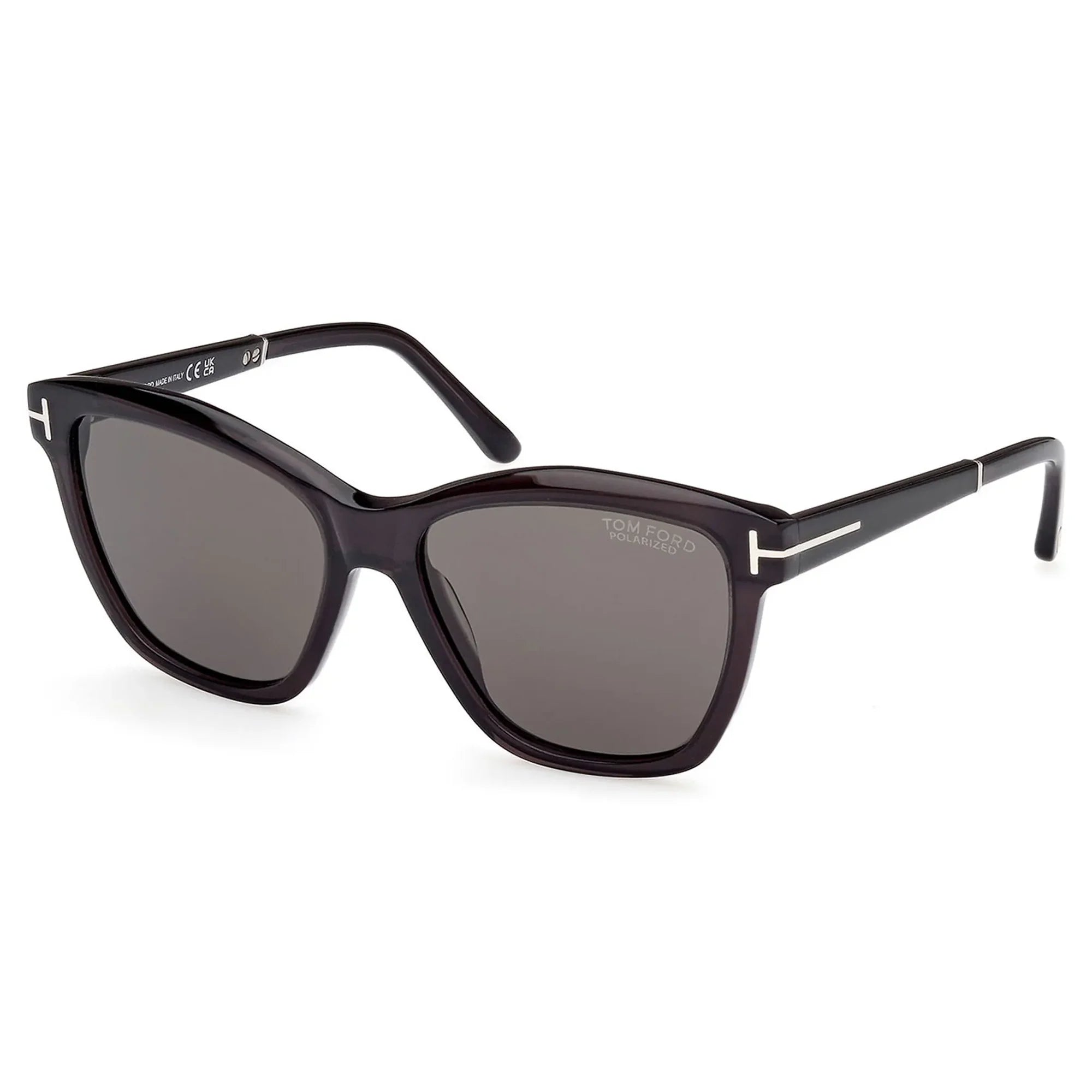 Lucia FT1087 05D Black Polarised Sunglasses
