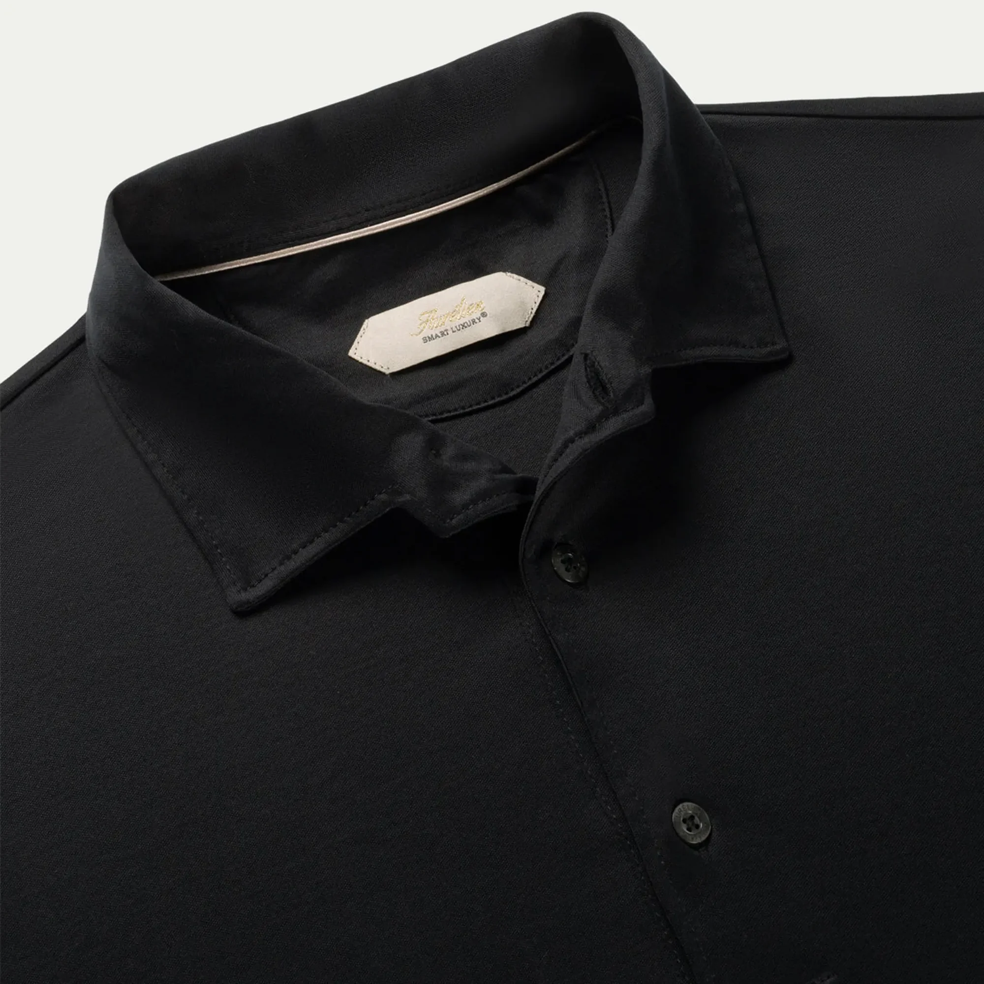 Aurélien Aur1 Black Polo Shirt