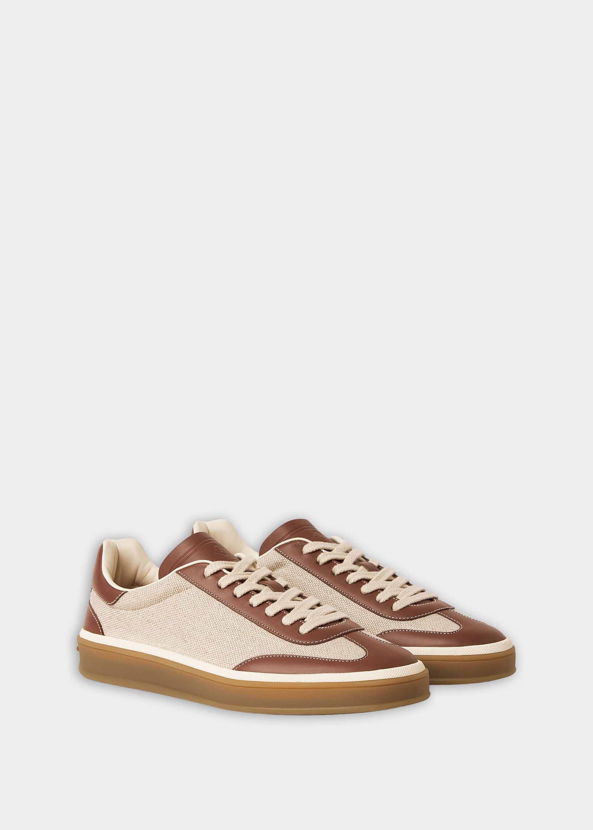 Tennis Walk Sneaker Natural/Caramel Sugar