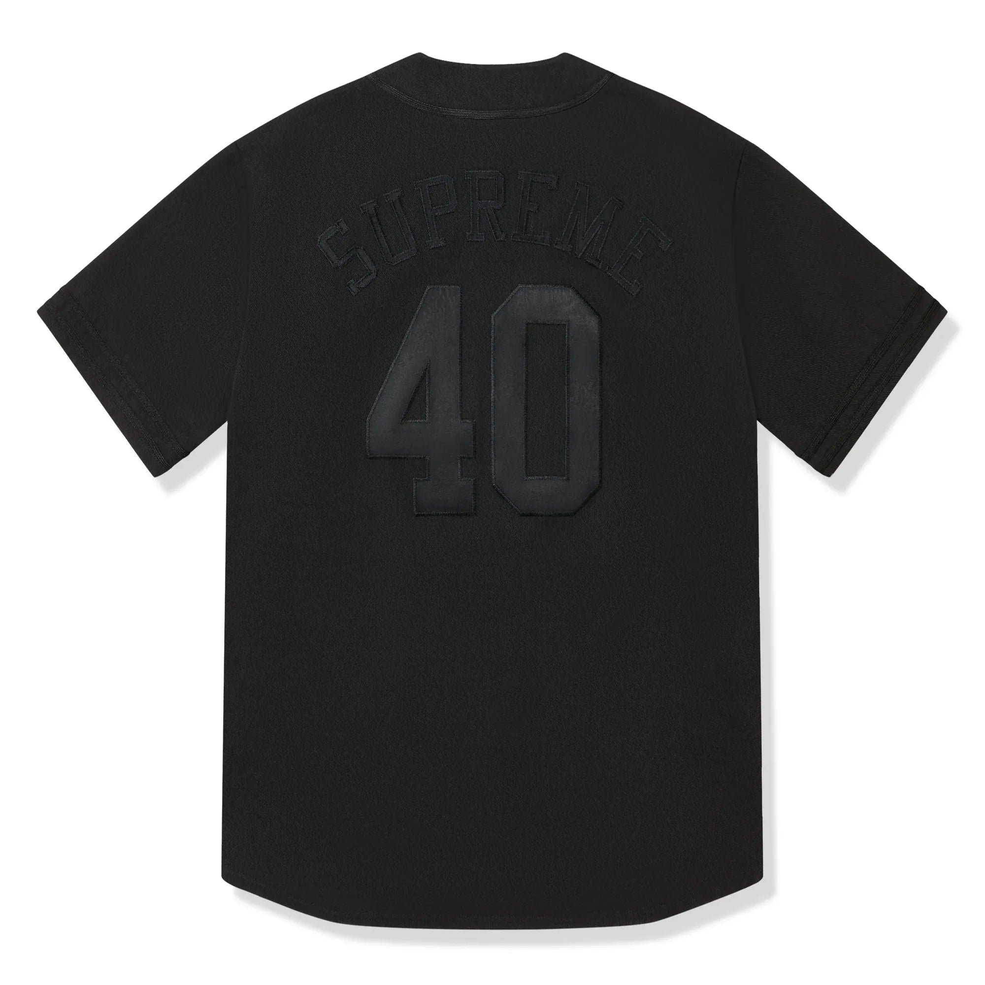 40 Acres Twill Baseball Black Jersey