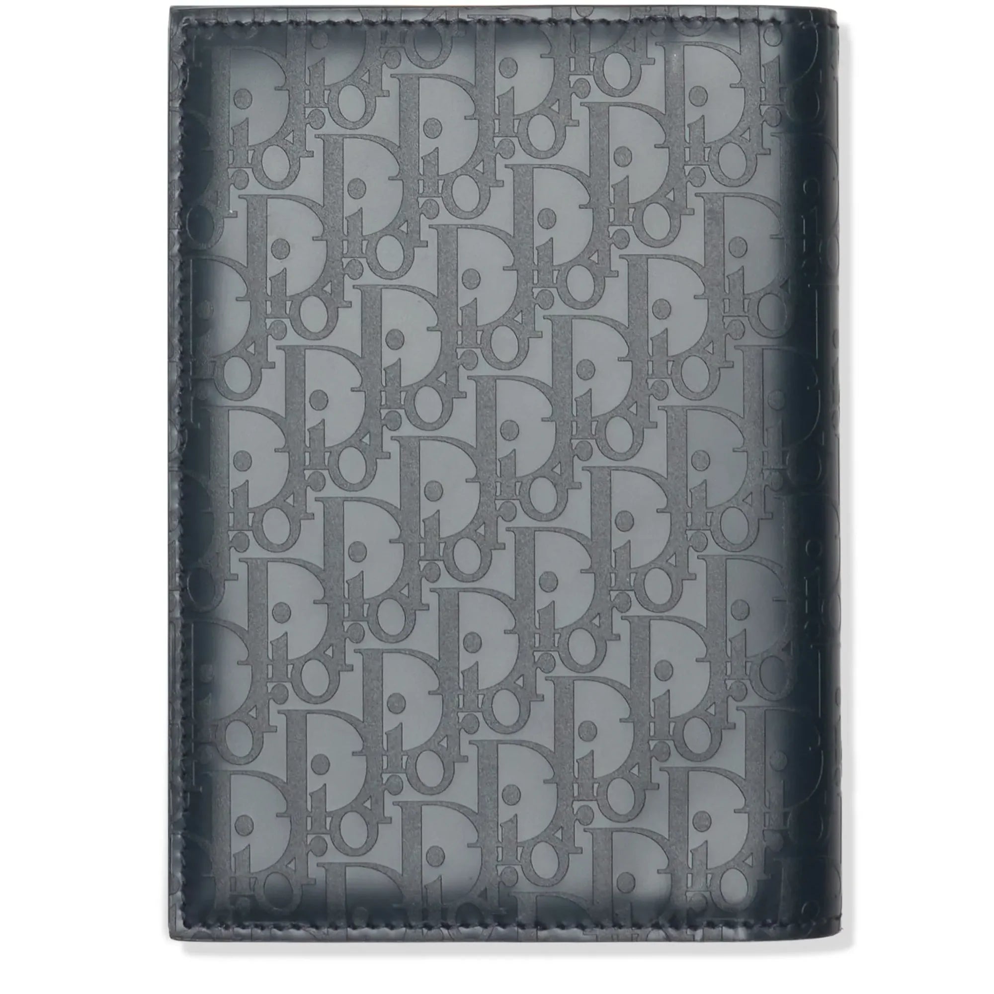 Leather Navy Blue Bifold Card Wallet