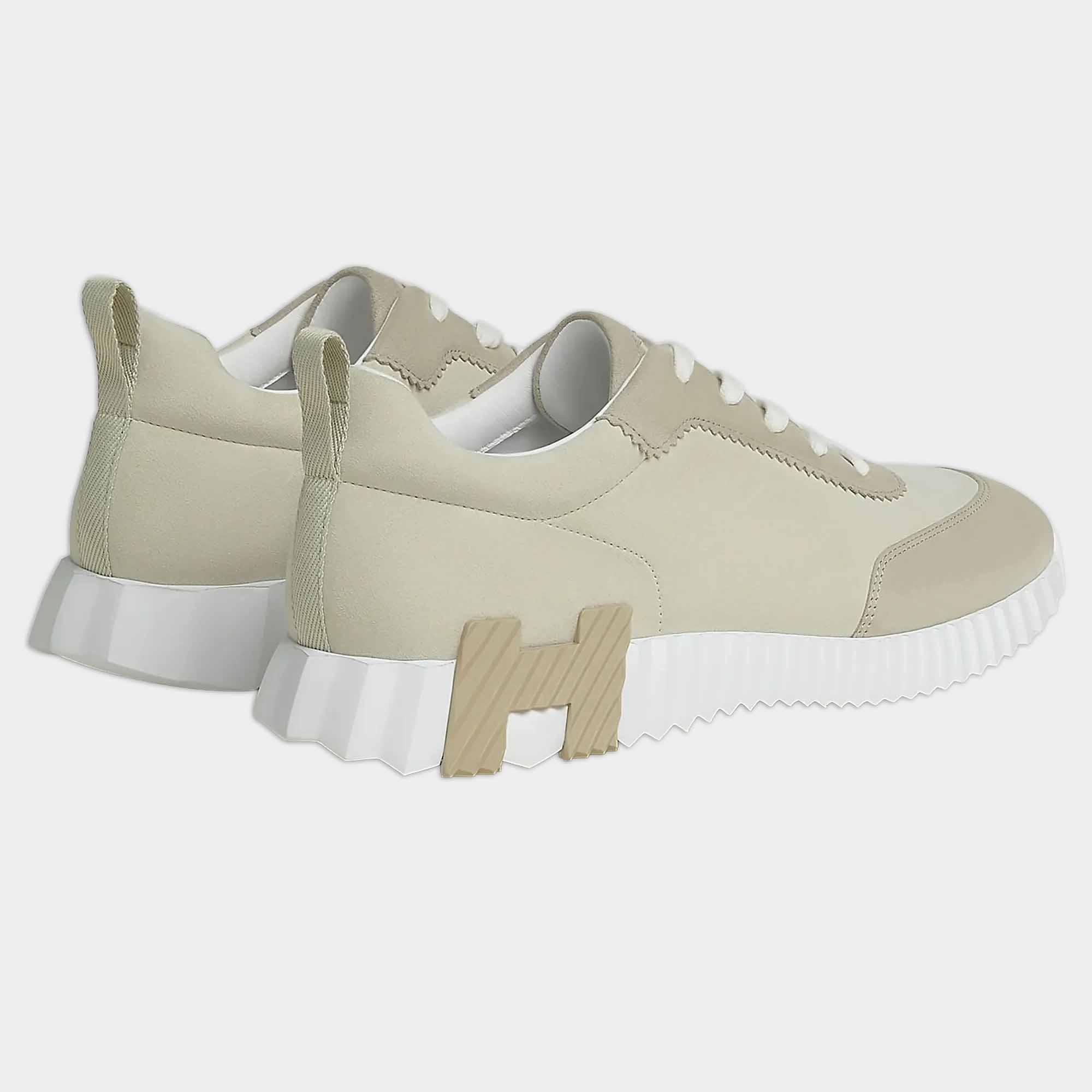 Hermes Paris Bouncing Sneaker Beige Glaise Beige Esquisse