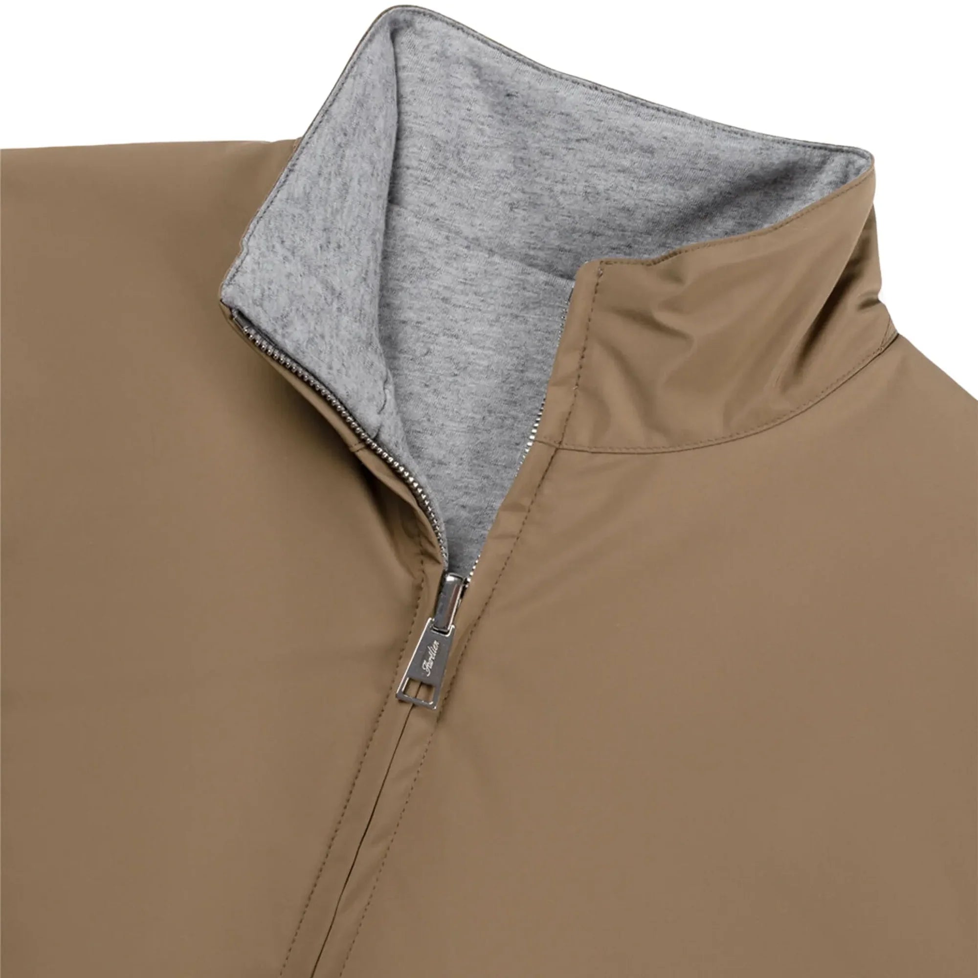 Aurélien Reversible Caramel Resort Gilet