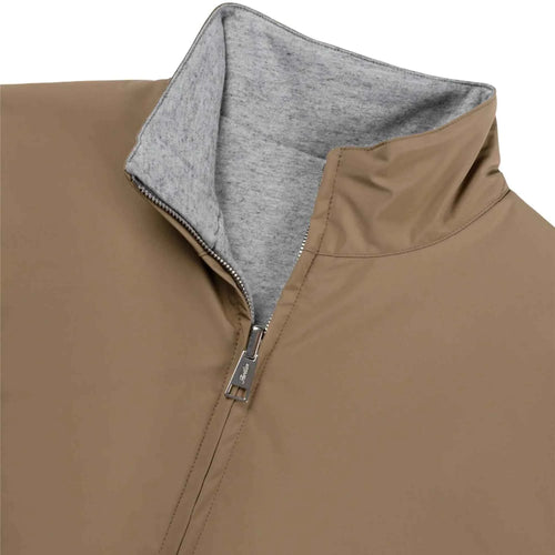 Aurélien Reversible Caramel Resort Gilet