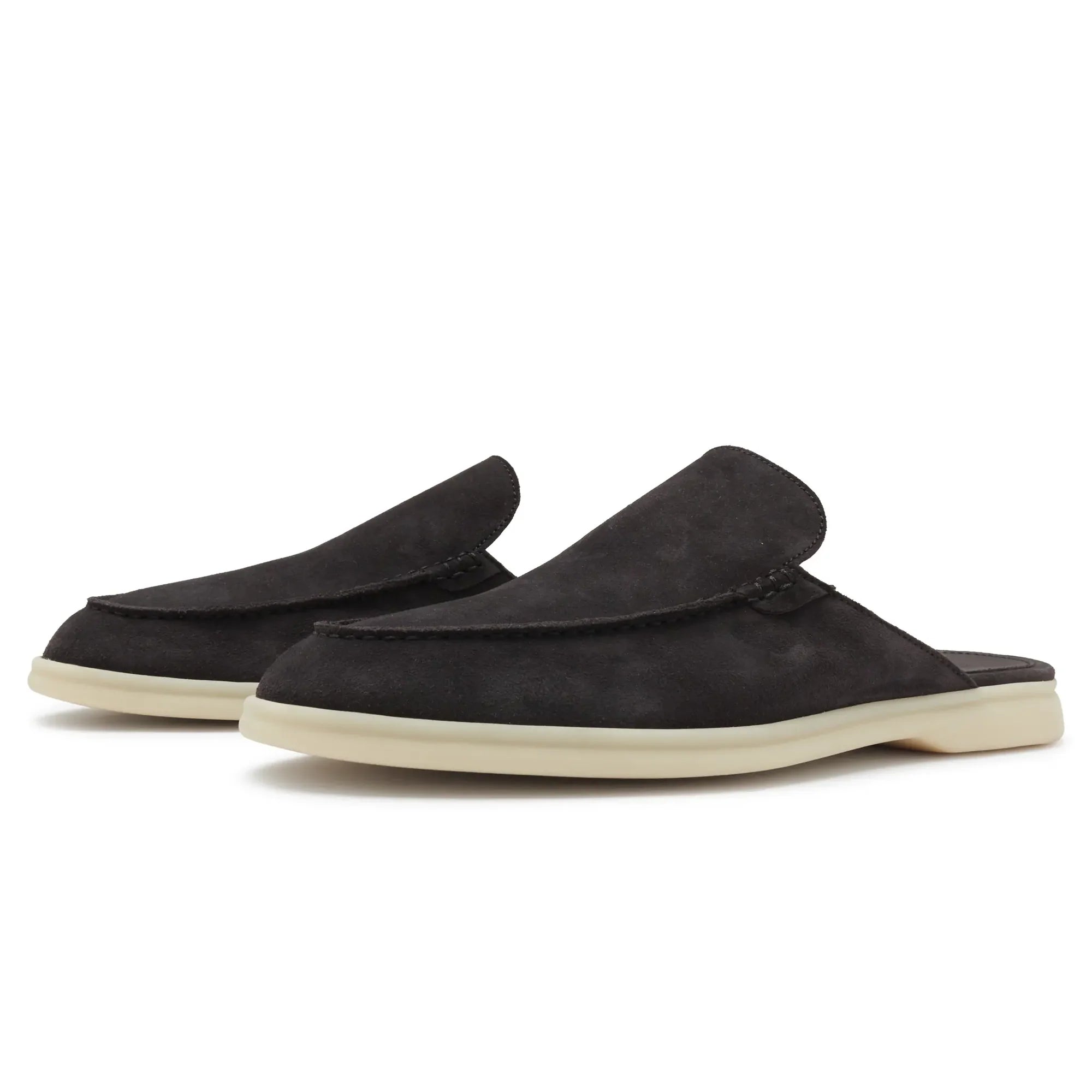 Babouche Walk Suede Ink Loafers