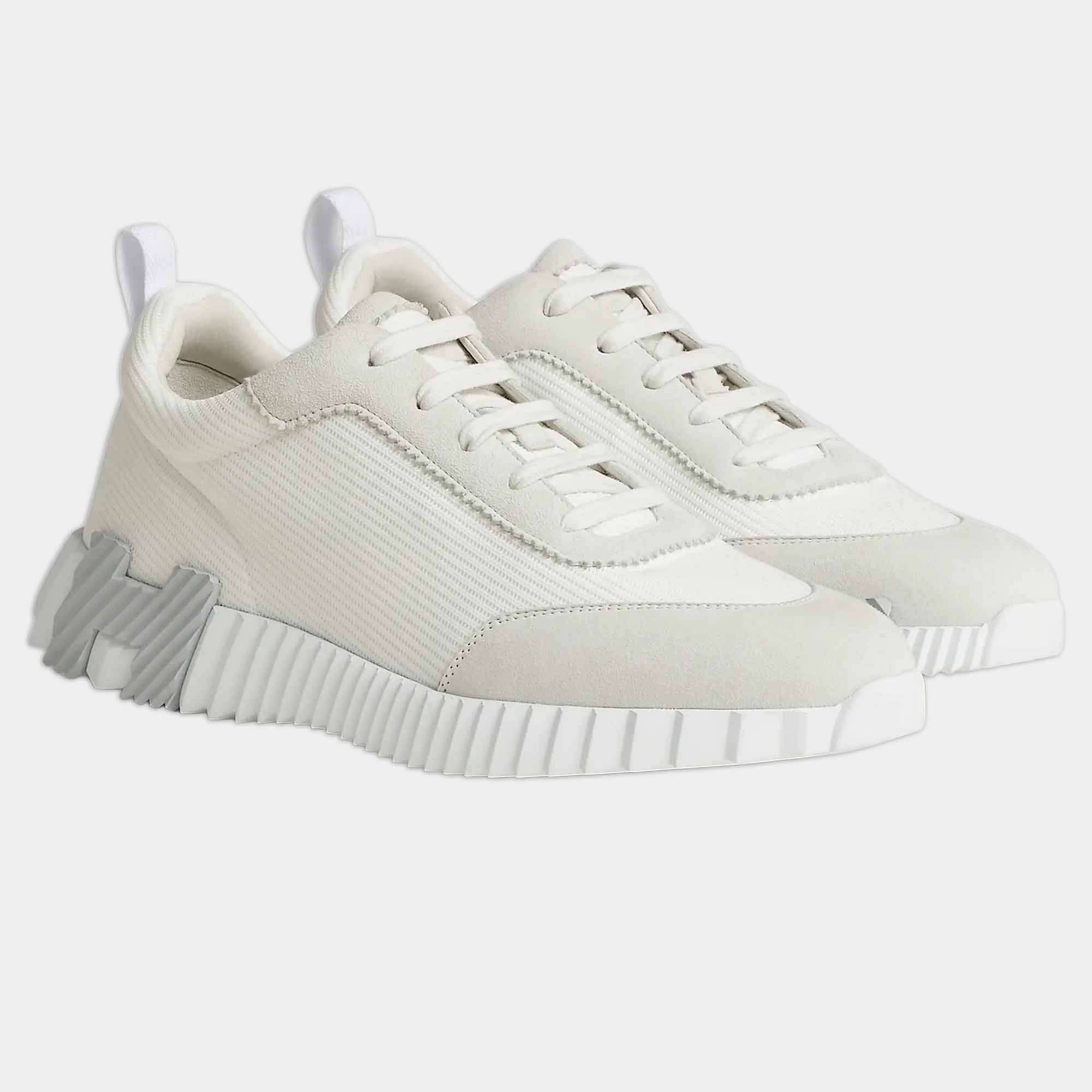 Hermes Paris Bouncing Sneaker Blanc