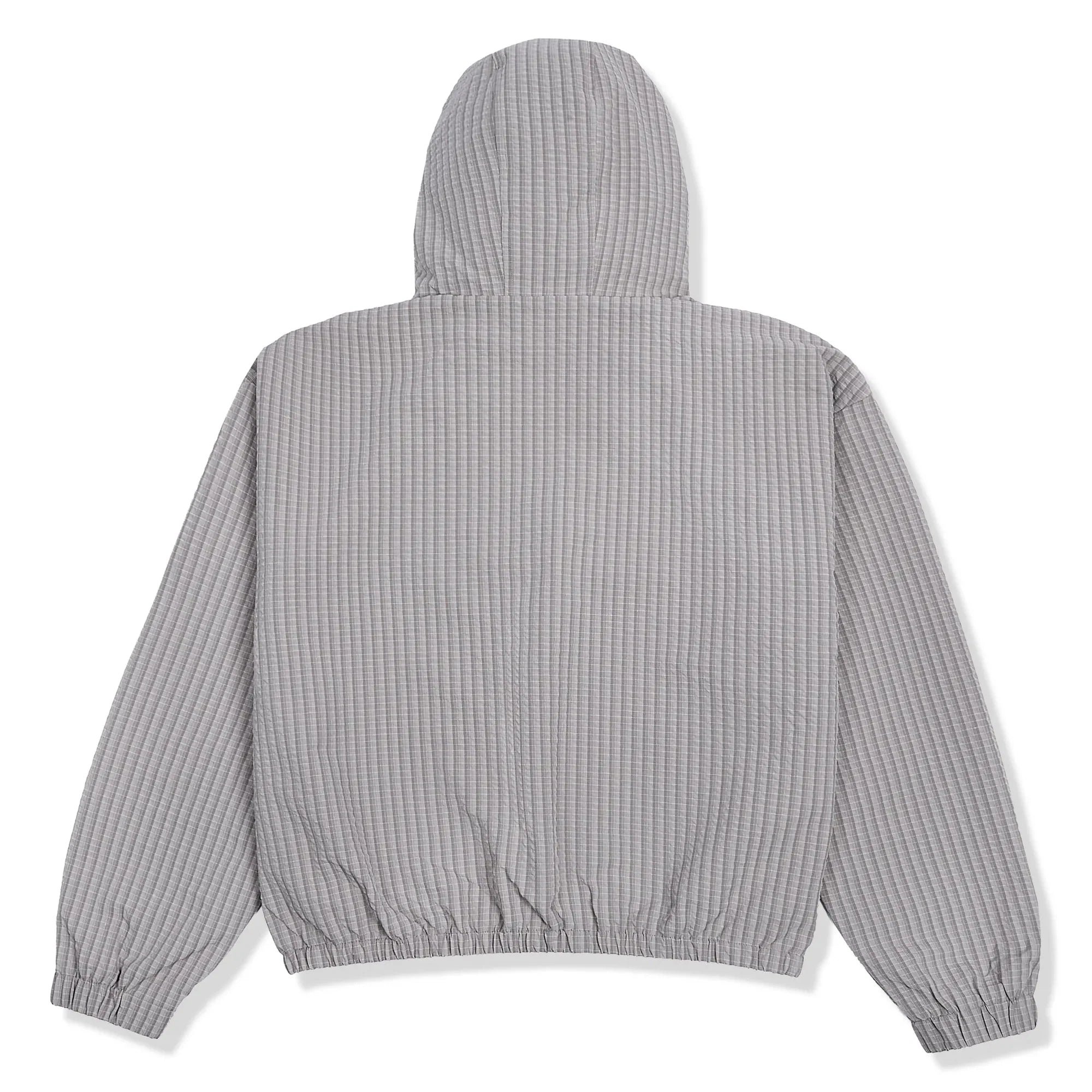 Signature Grid Grey Half-Zip Jacket (W)
