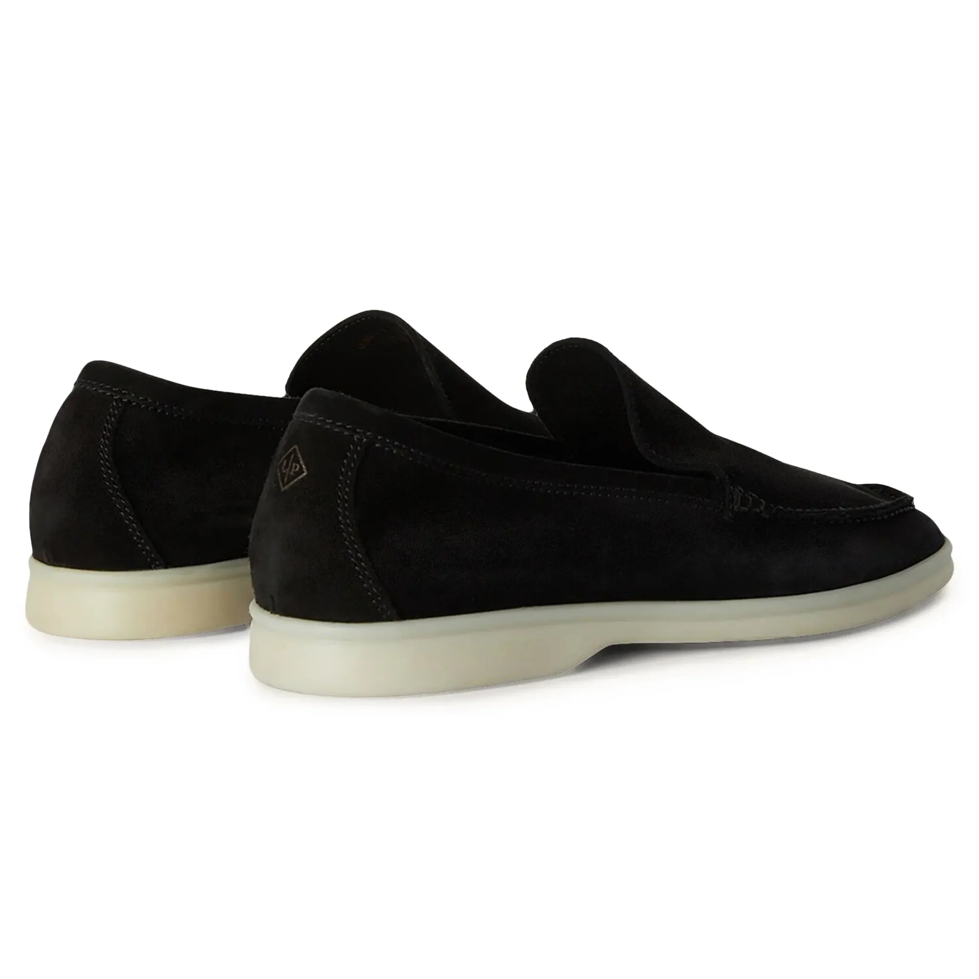 Summer Walk Suede Black Loafers