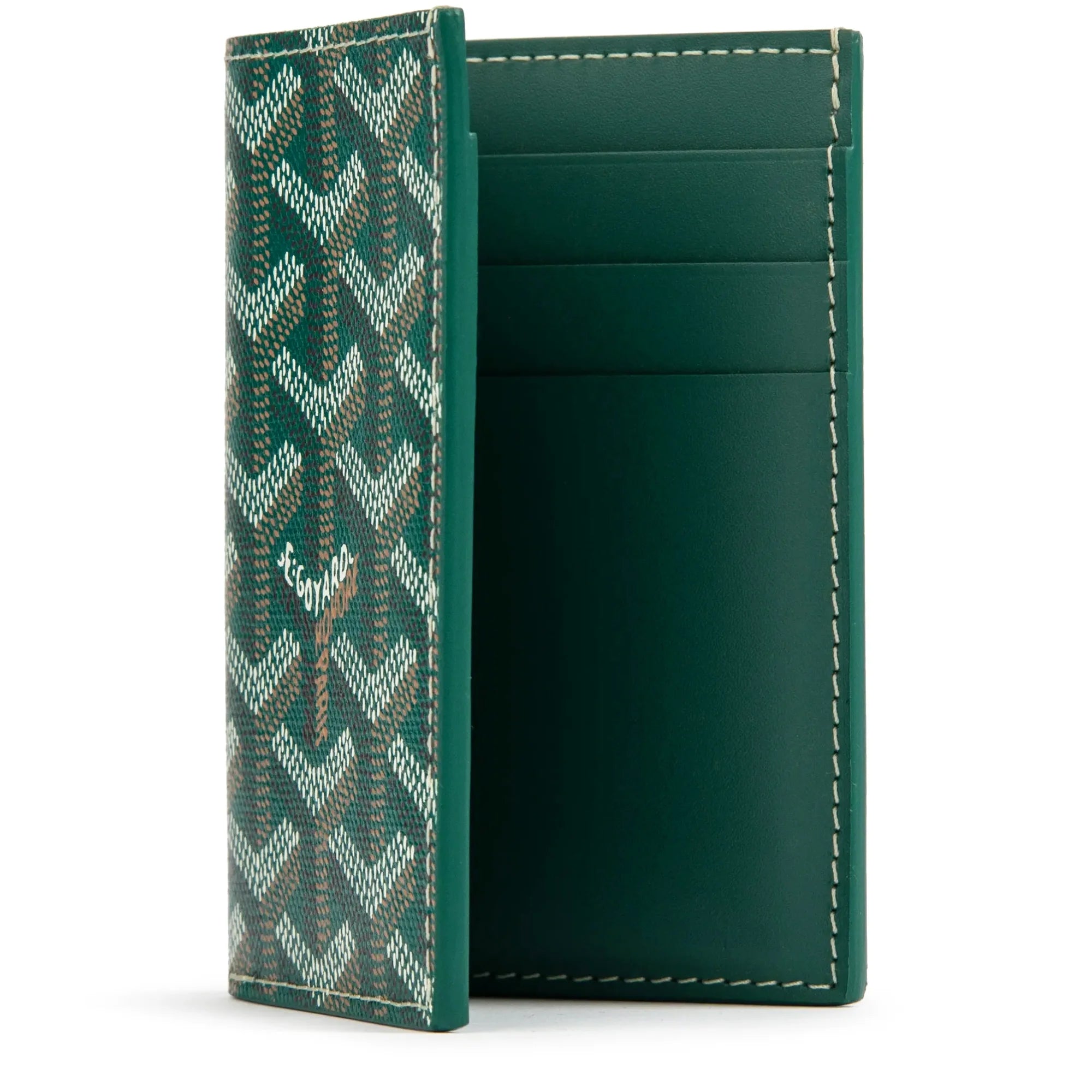 Saint-Pierre Card Wallet Green