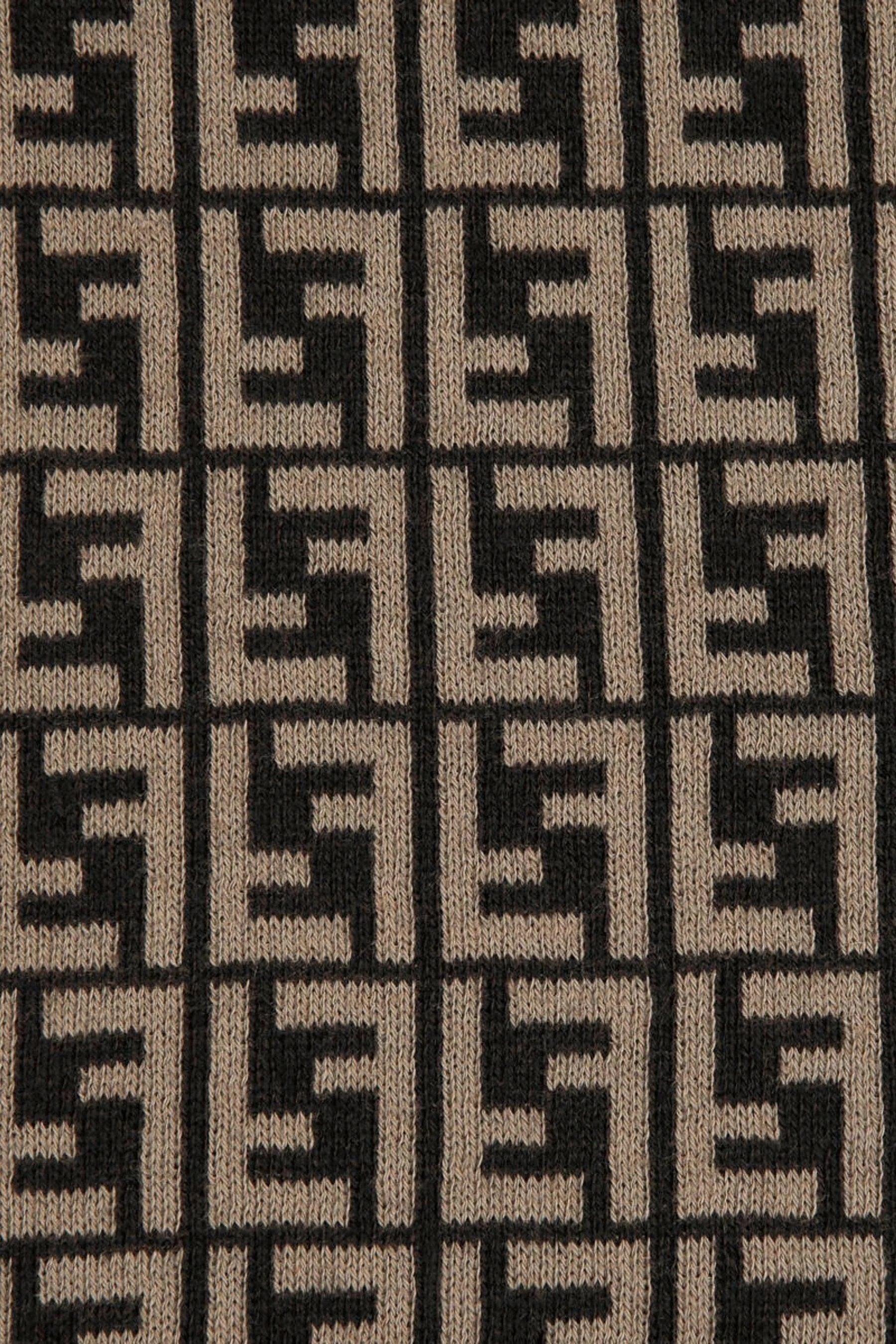 Cotton and Cashmere Baby Brown Blanket