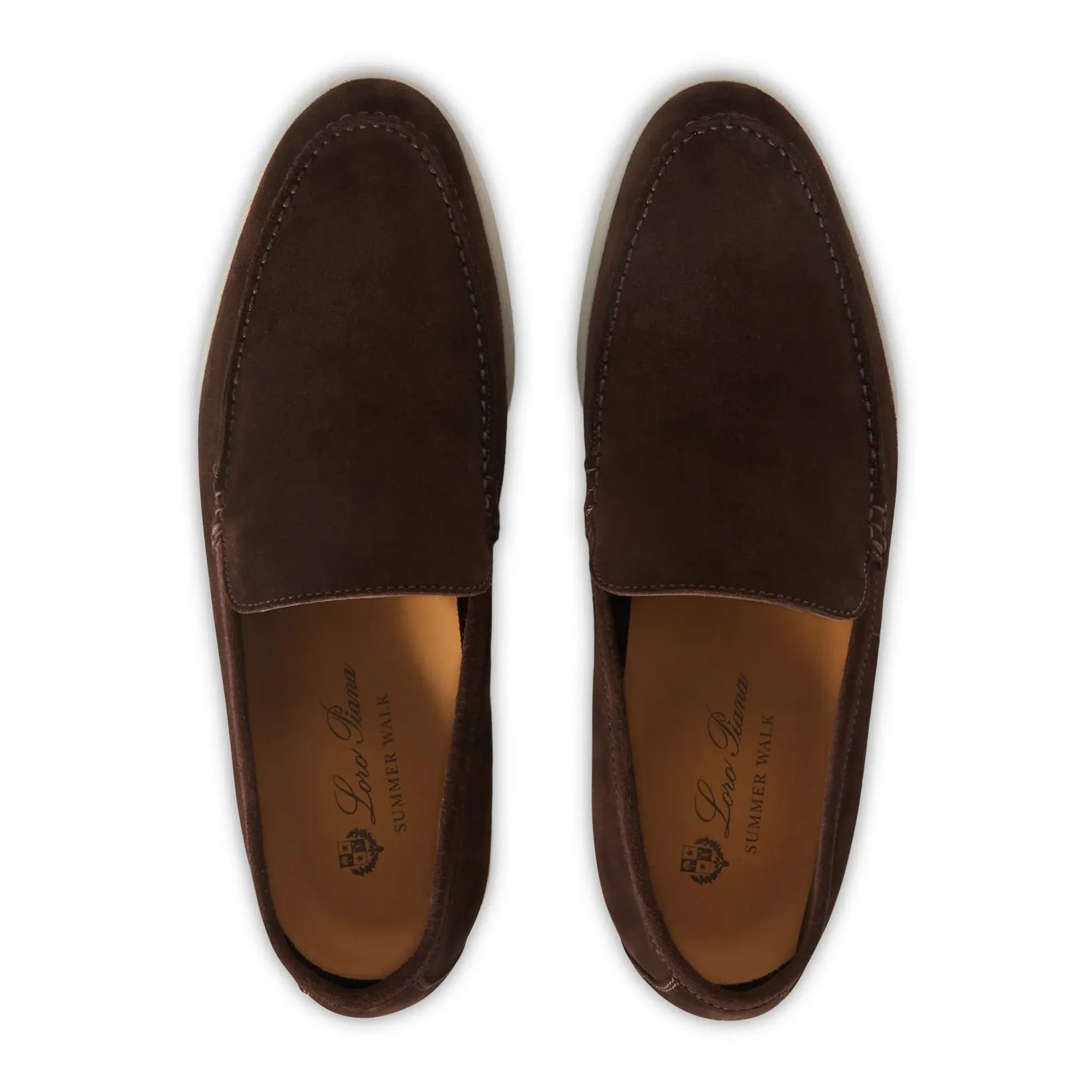 Summer Walk Suede Chocolate Loafers