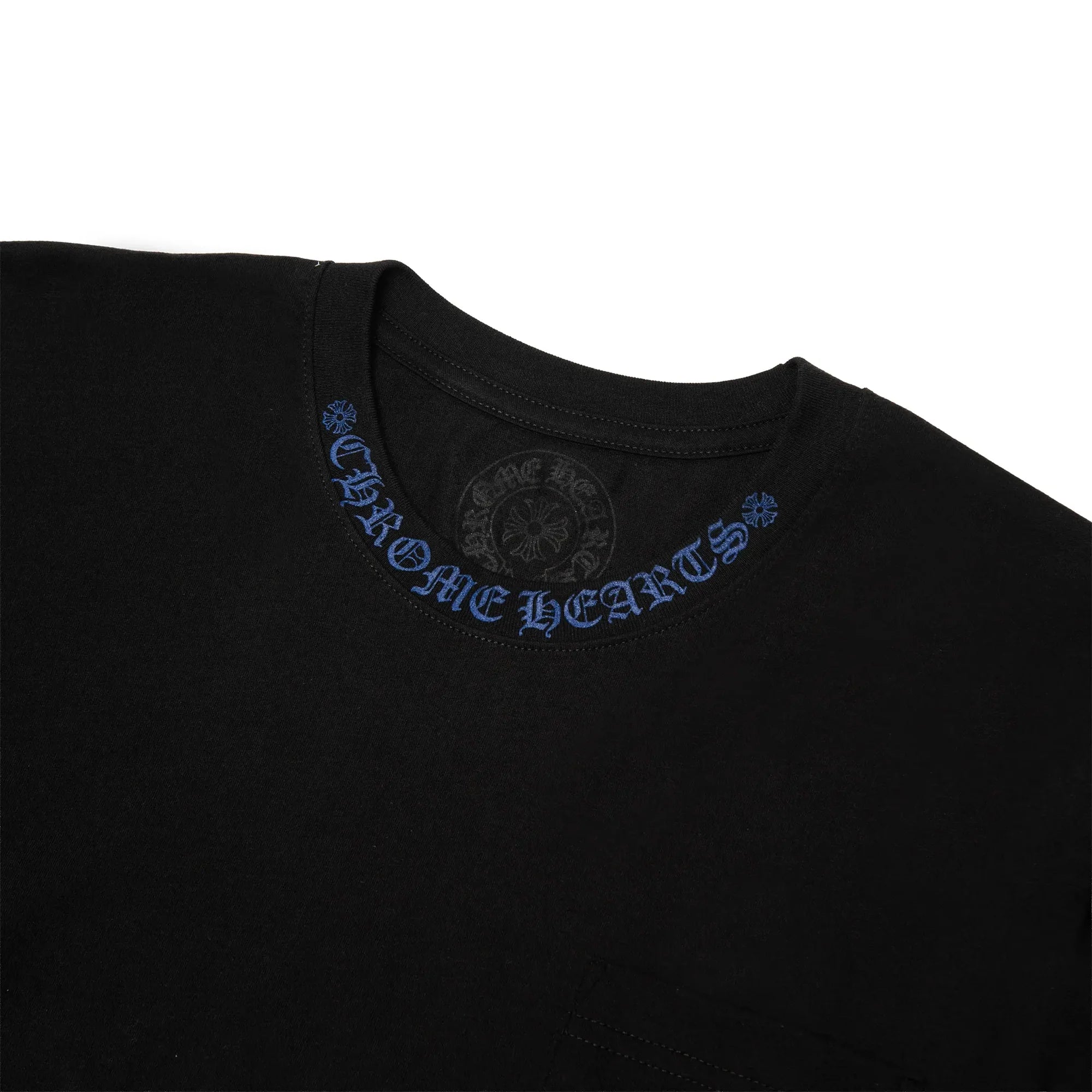 1988 Neck Logo Black Blue T Shirt