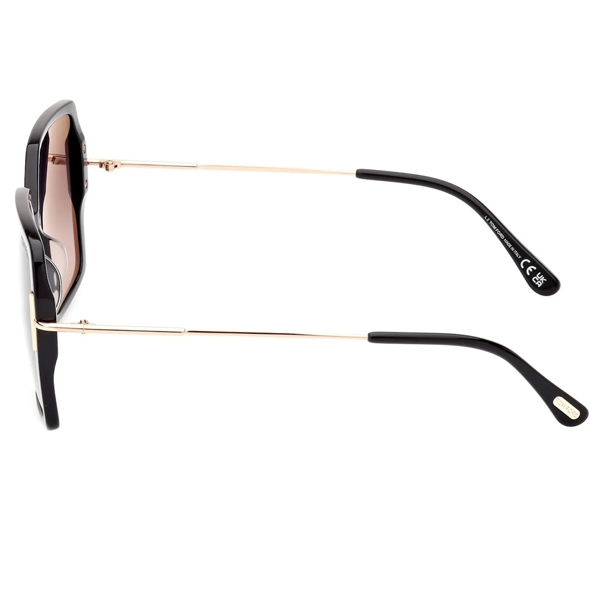 Joanna FT1039 01B 59 Black Sunglasses