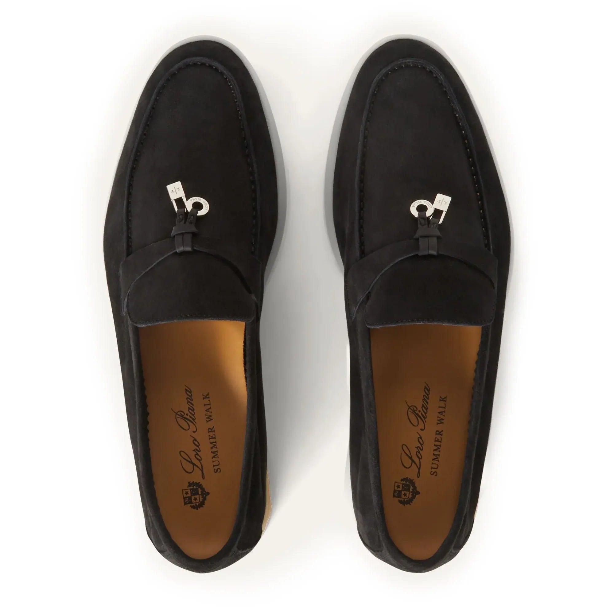 Summer Charms Walk Suede Caviar Loafers