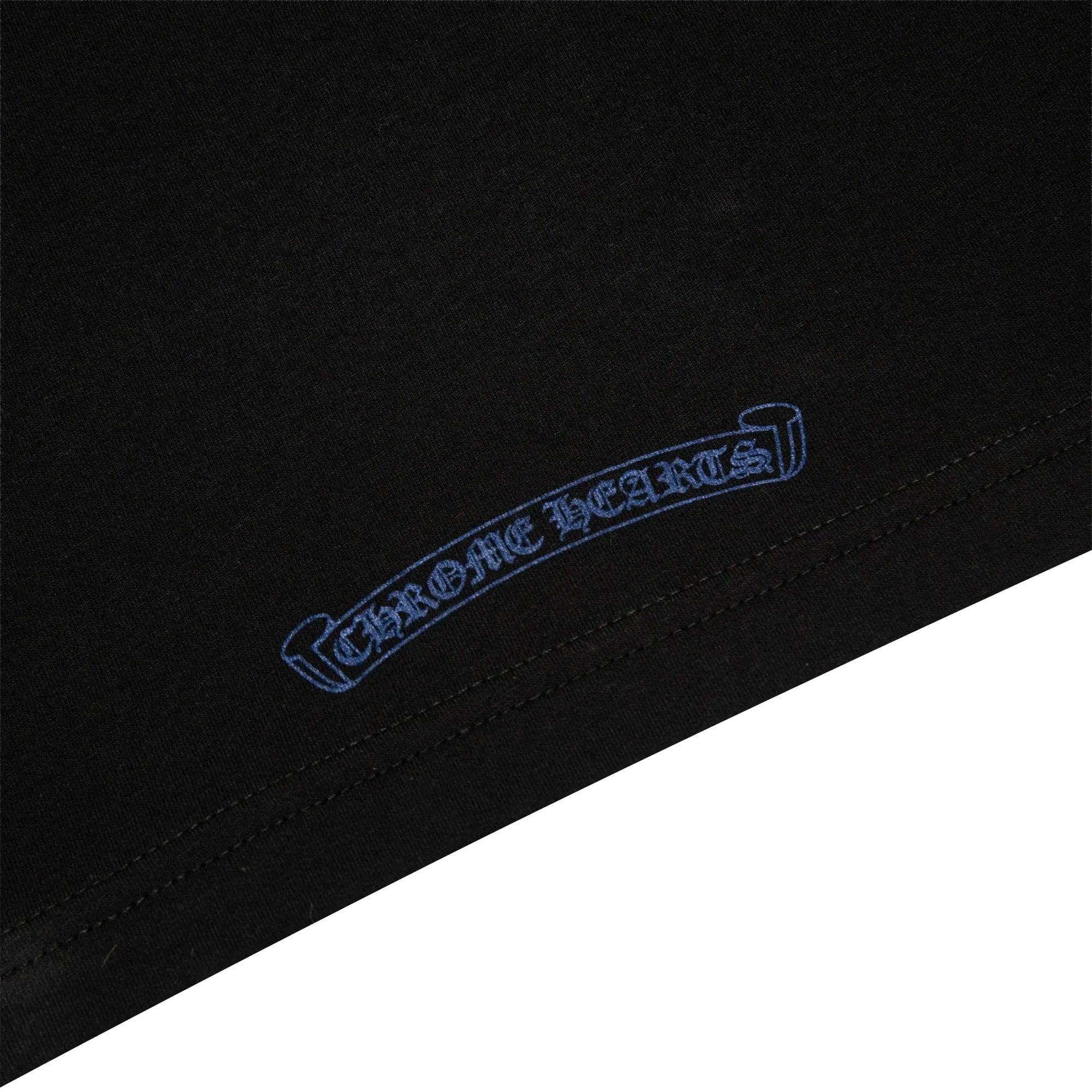 1988 Neck Logo Black Blue T Shirt