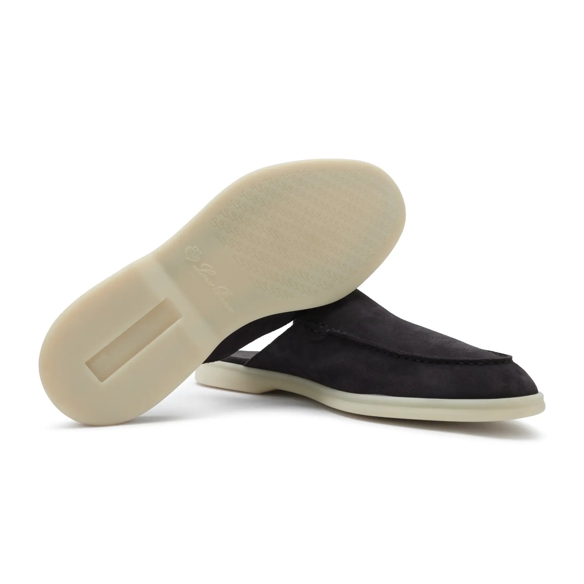 Babouche Walk Suede Ink Loafers