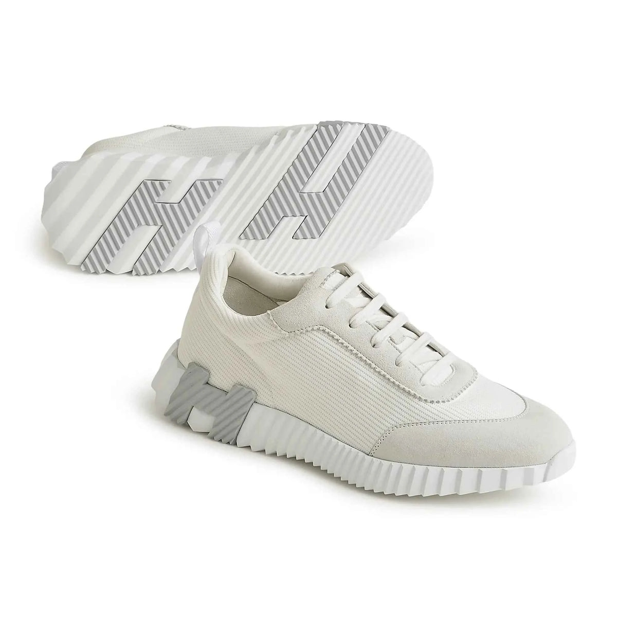 Hermes Paris Bouncing Sneaker Blanc