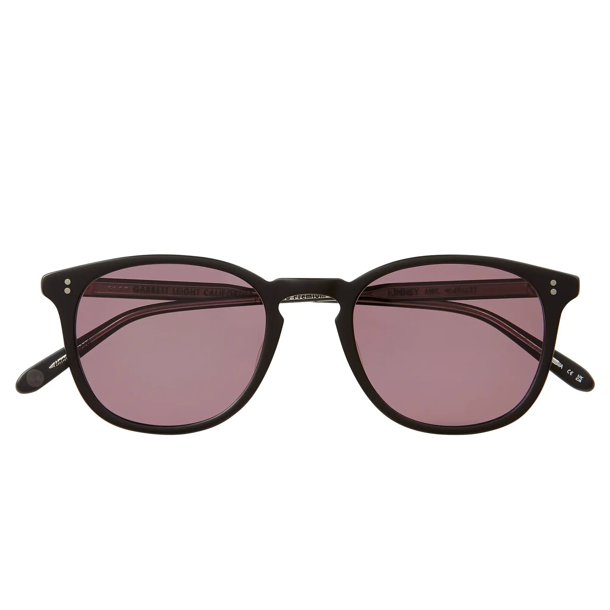 Kinney Forever Classic Matte Black Sunglasses