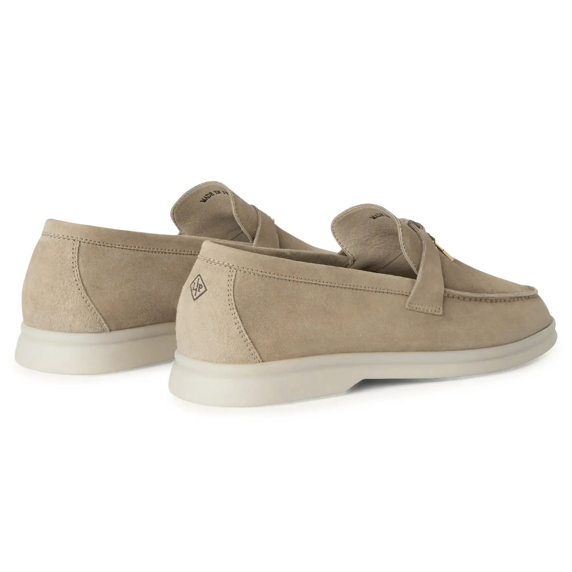 The Original Summer Charms Suede Beige Corda Loafers