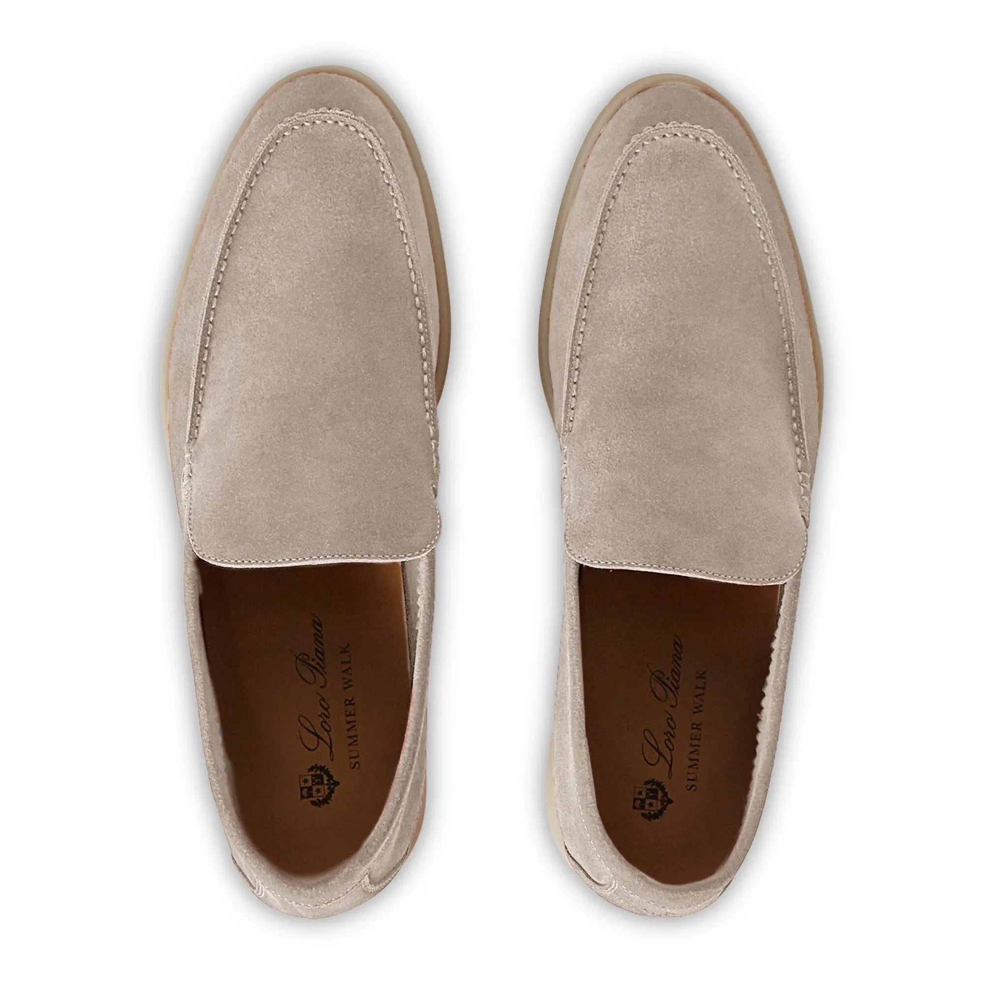 Summer Walk Suede Classic Beige Loafers