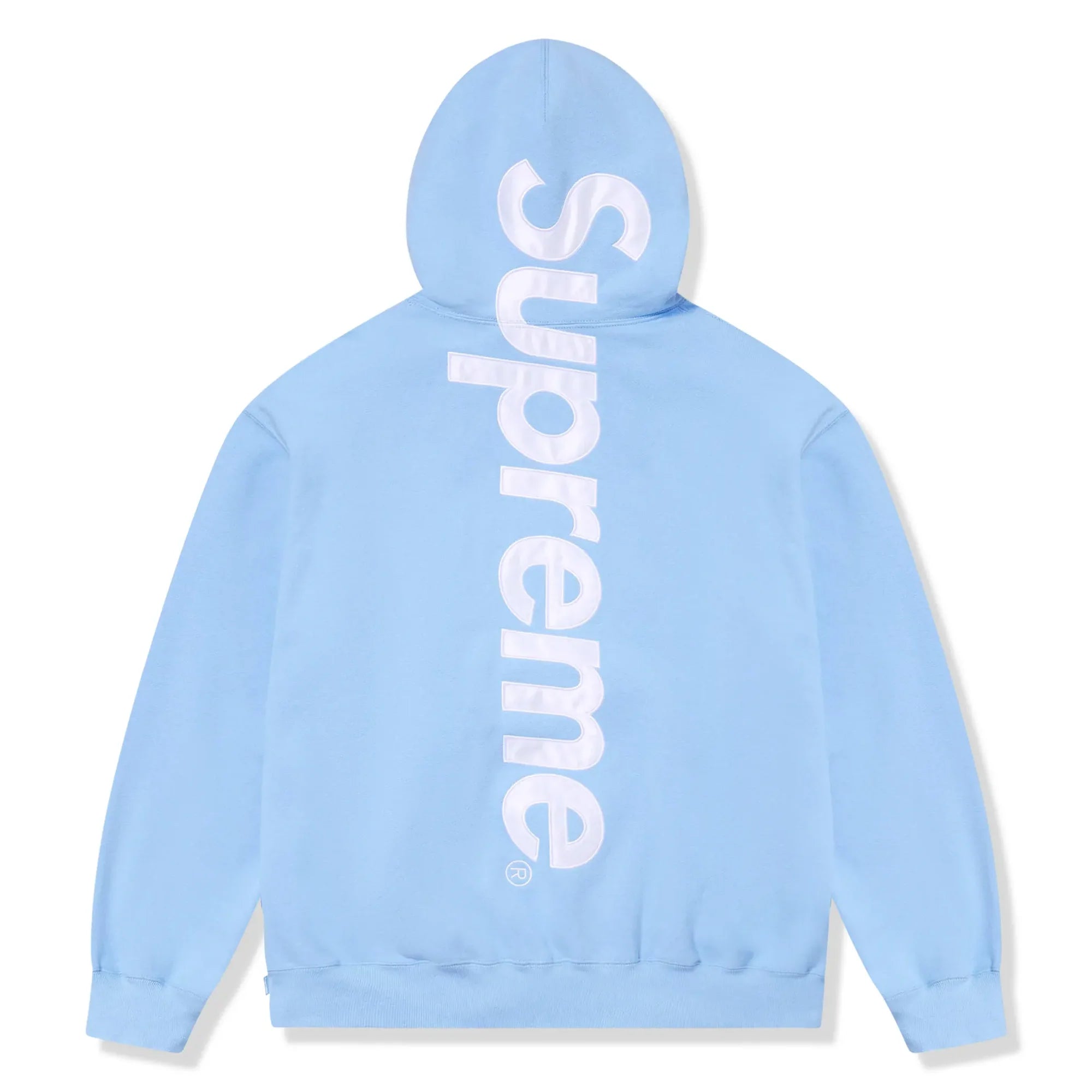 Satin Applique Light Blue Hoodie & Sweatpants (FW24)