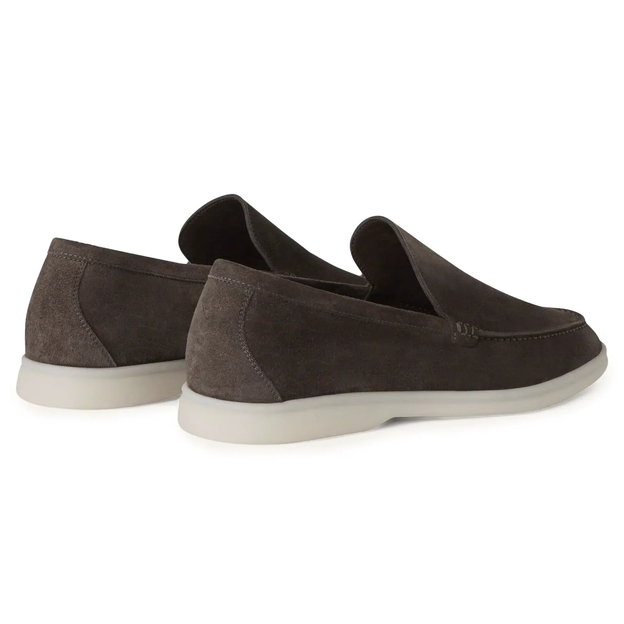Summer Walk Suede Warm Grey Loafers