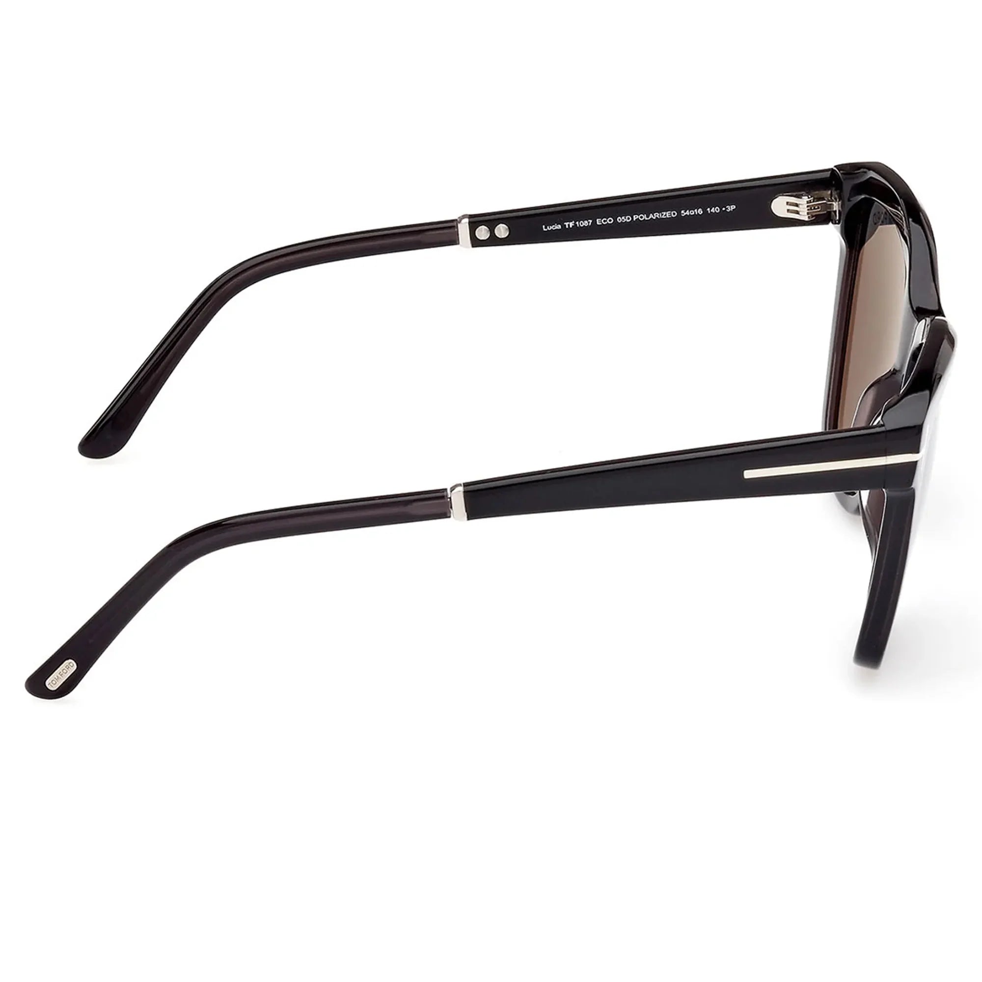 Lucia FT1087 05D Black Polarised Sunglasses