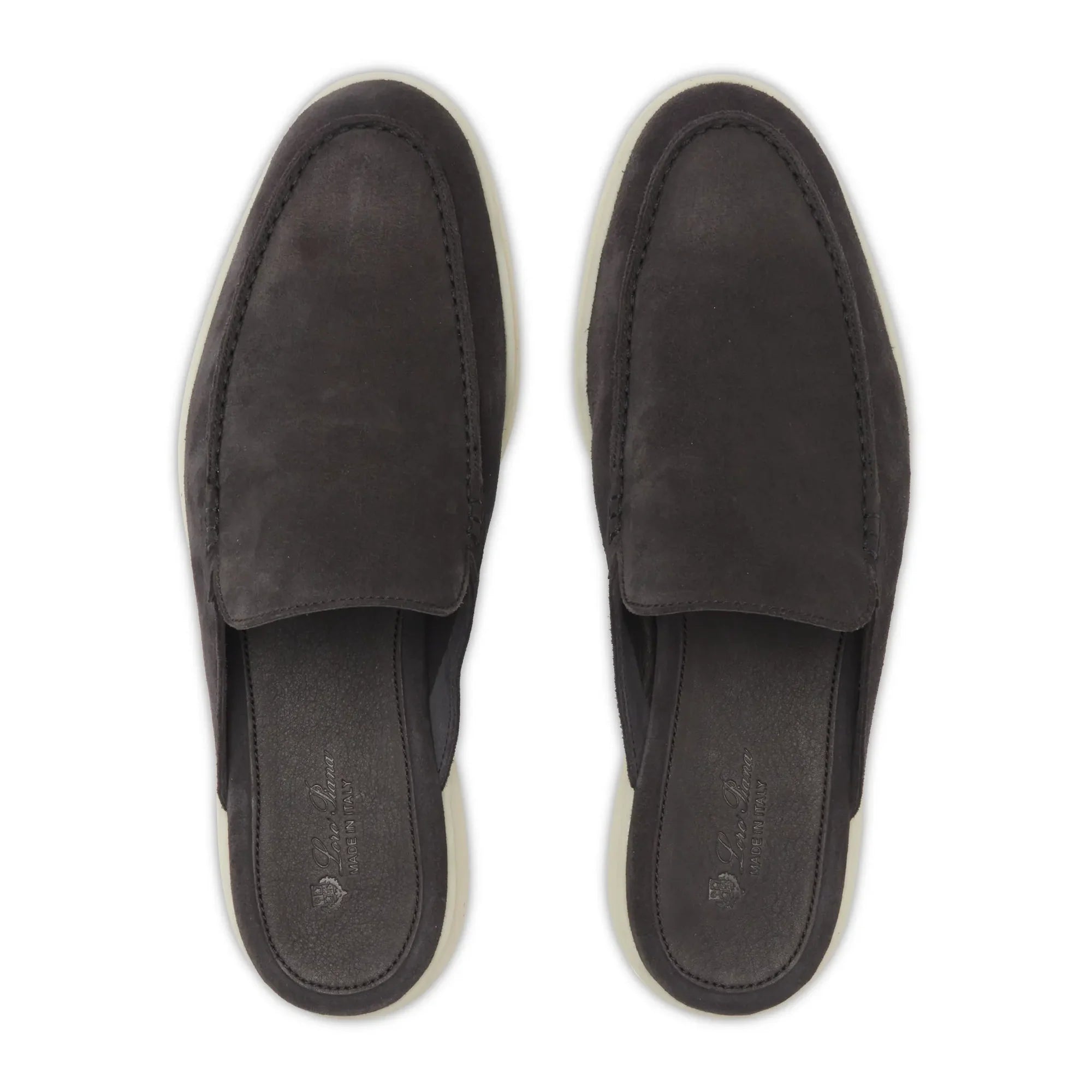 Babouche Walk Suede Ink Loafers