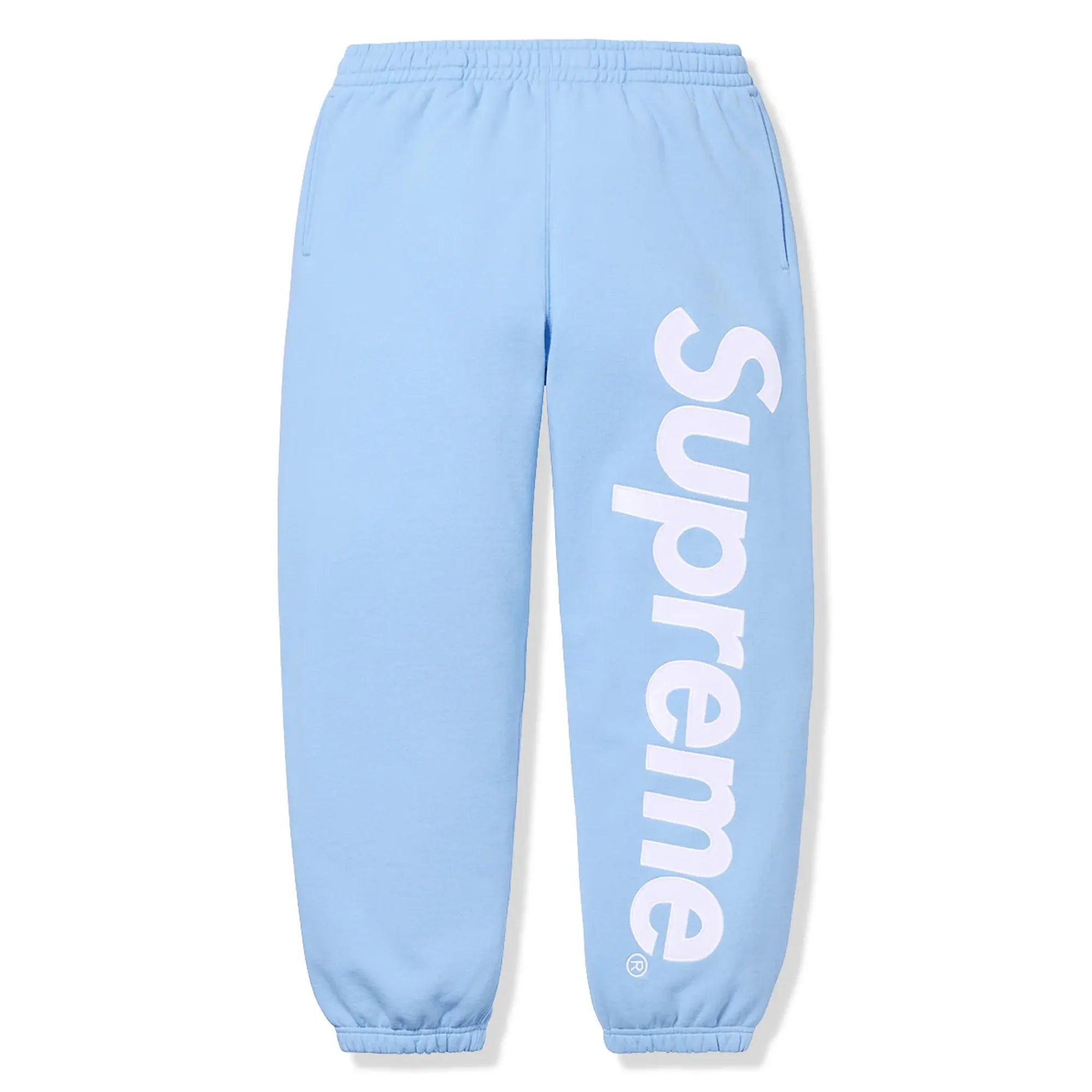 Satin Applique Light Blue Hoodie & Sweatpants (FW24)