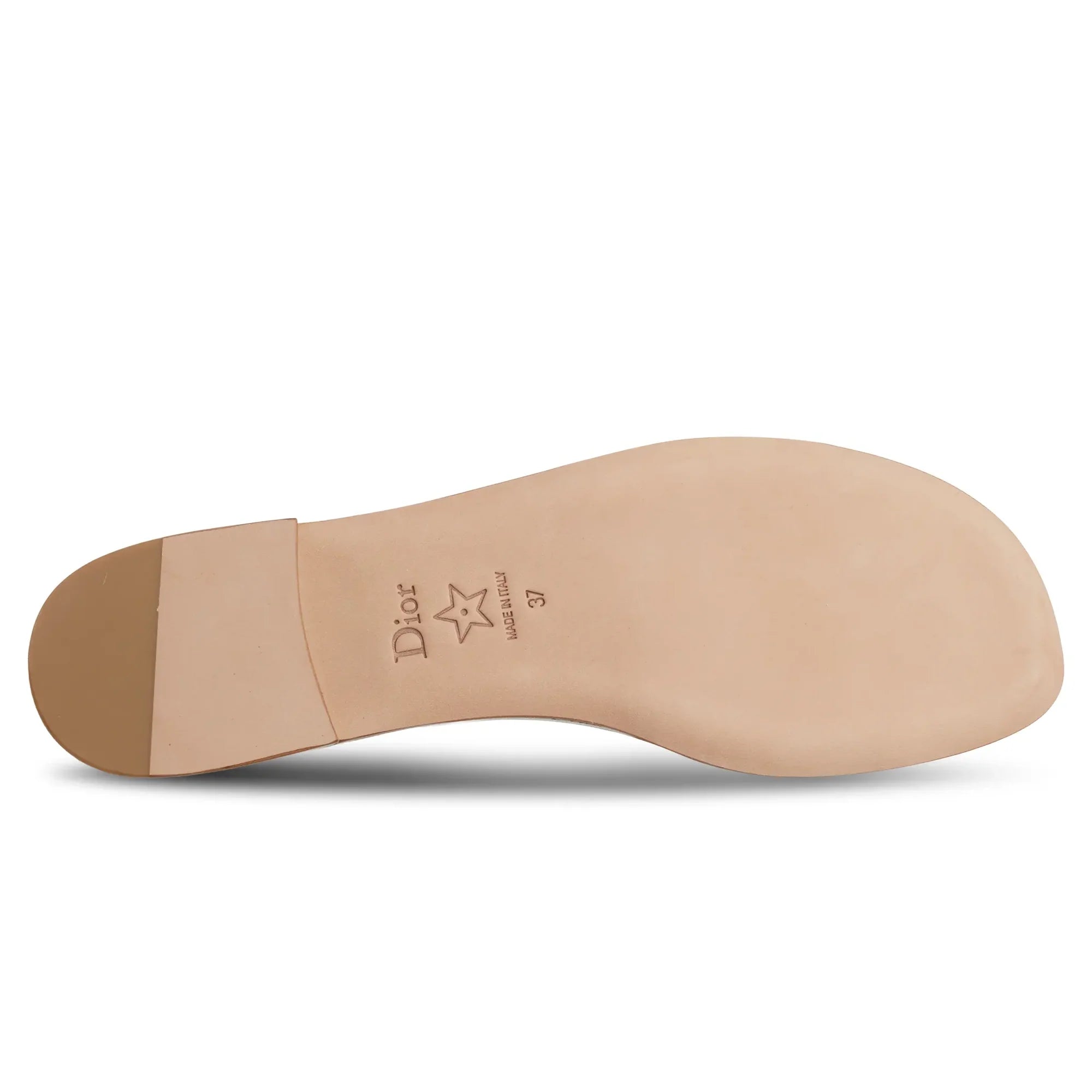 Dway Embroidered Cotton Gold White Slides